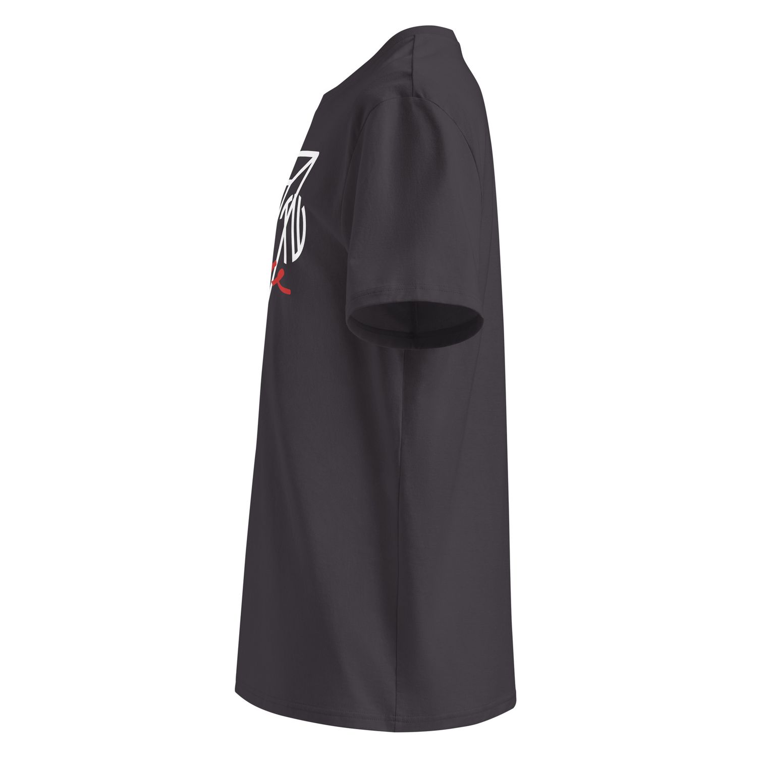 The Wuff® Zero V5 | Unisex Bio-T-Shirt mit Rippkragen