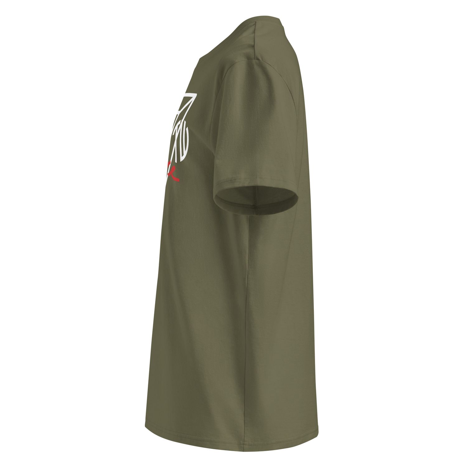 The Wuff® Zero V5 | Unisex Bio-T-Shirt mit Rippkragen