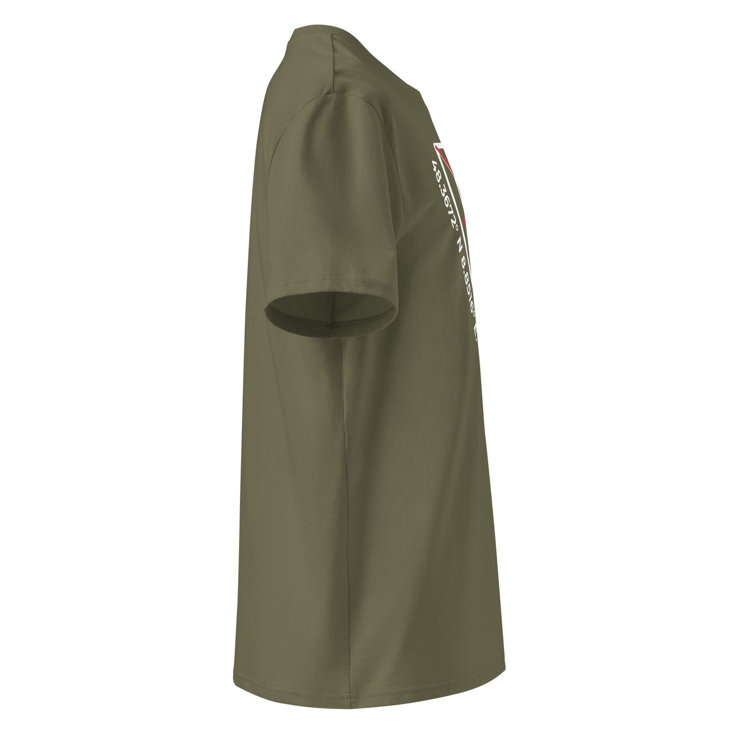 The Wuff® Zero V5 | Unisex Bio-T-Shirt mit Rippkragen