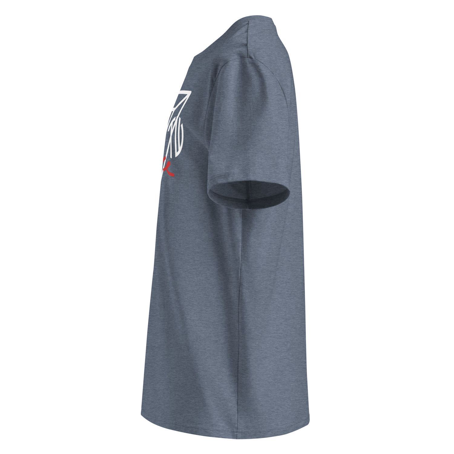 The Wuff® Zero V5 | Unisex Bio-T-Shirt mit Rippkragen