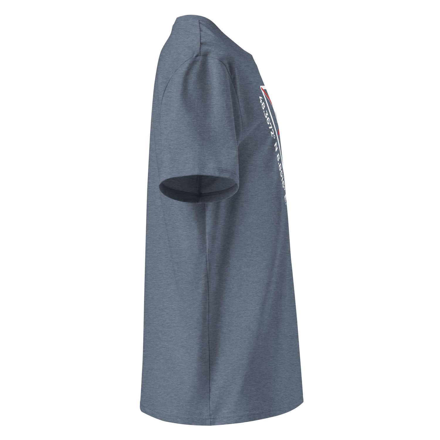 The Wuff® Zero V5 | Unisex Bio-T-Shirt mit Rippkragen