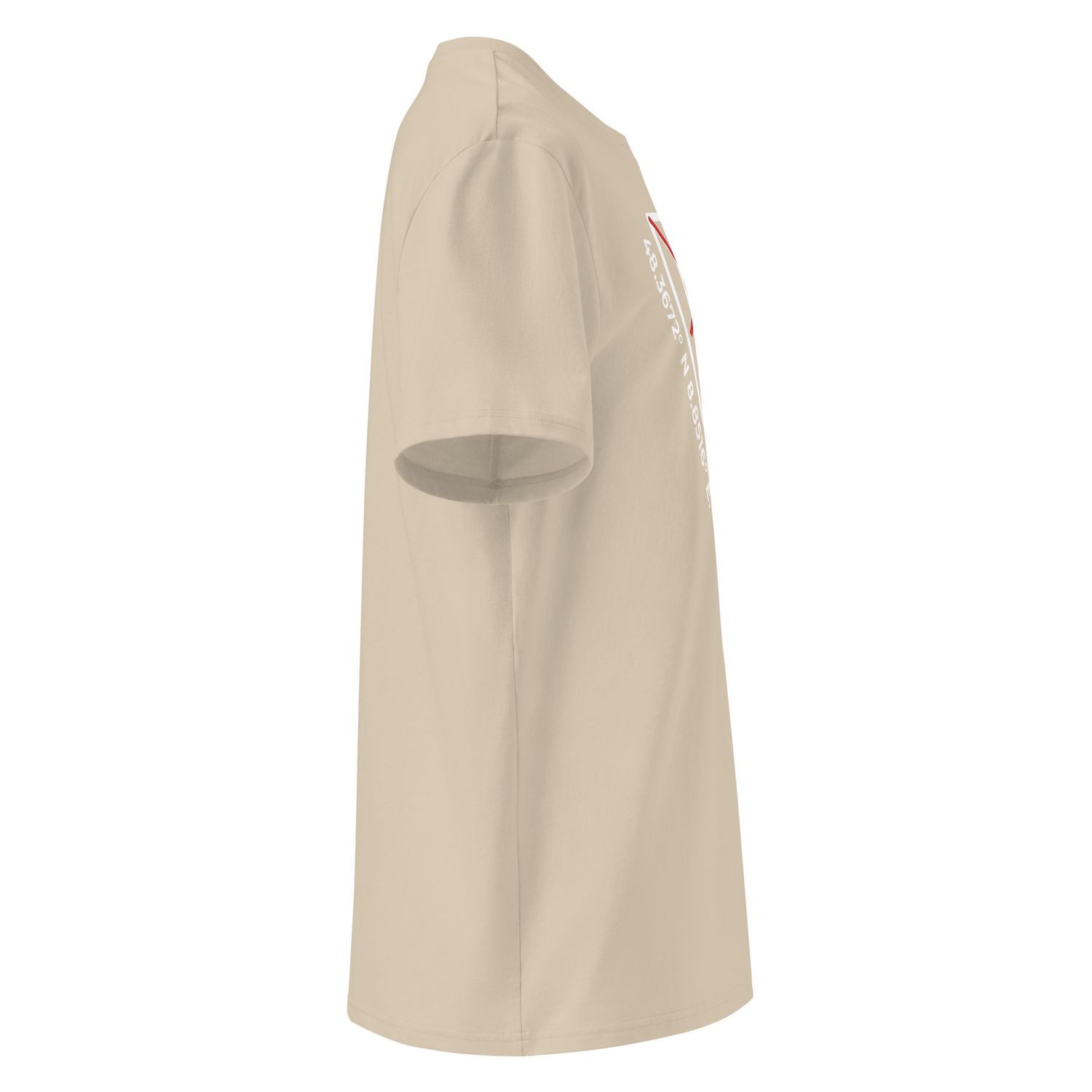 The Wuff® Zero V5 | Unisex Bio-T-Shirt mit Rippkragen