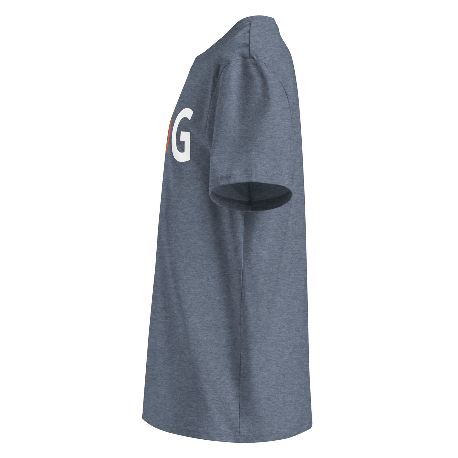 The Wuff® D.O.G. LINE | Unisex Bio-T-Shirt mit Rippkragen