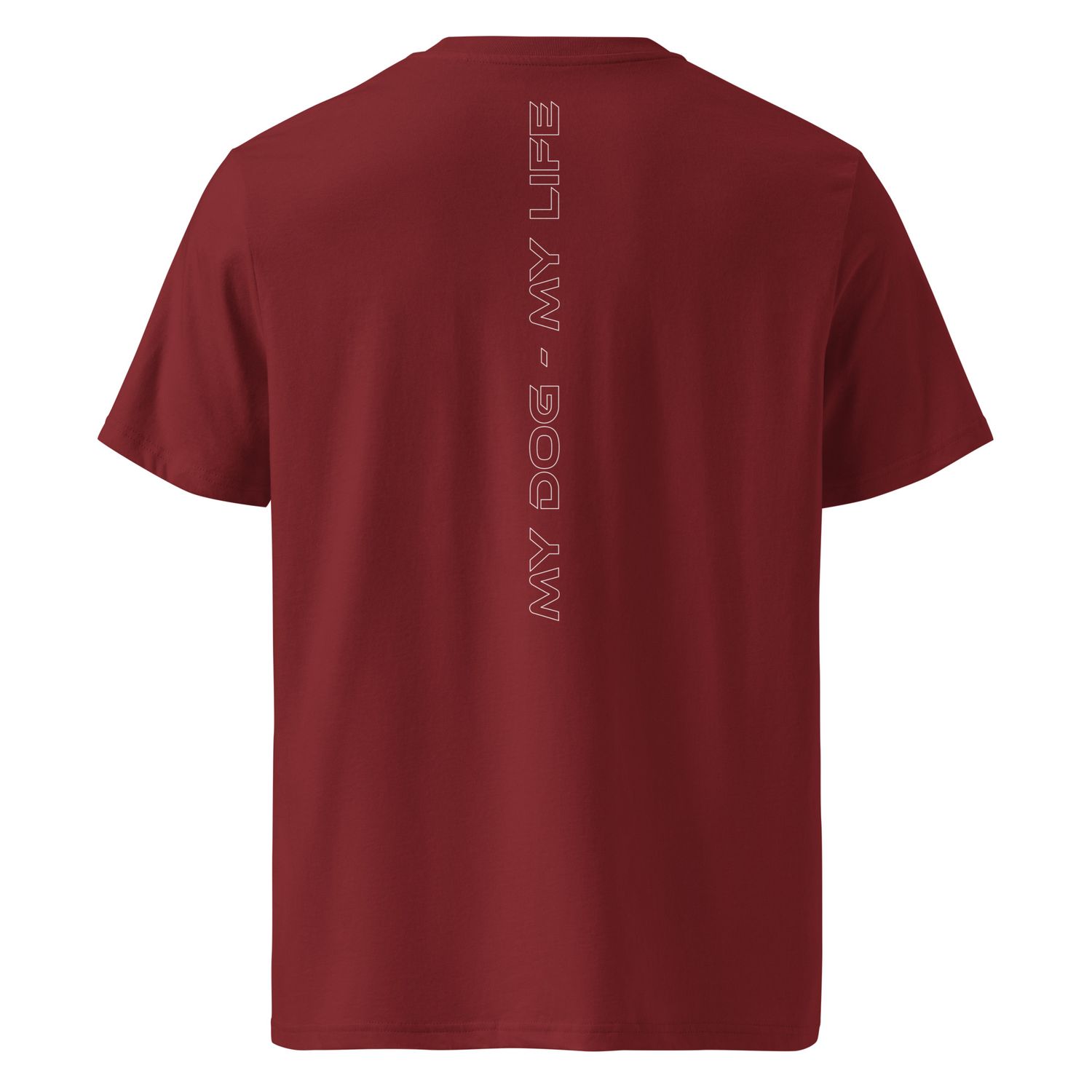 The Wuff® D.O.G. LINE | Unisex Bio-T-Shirt mit Rippkragen