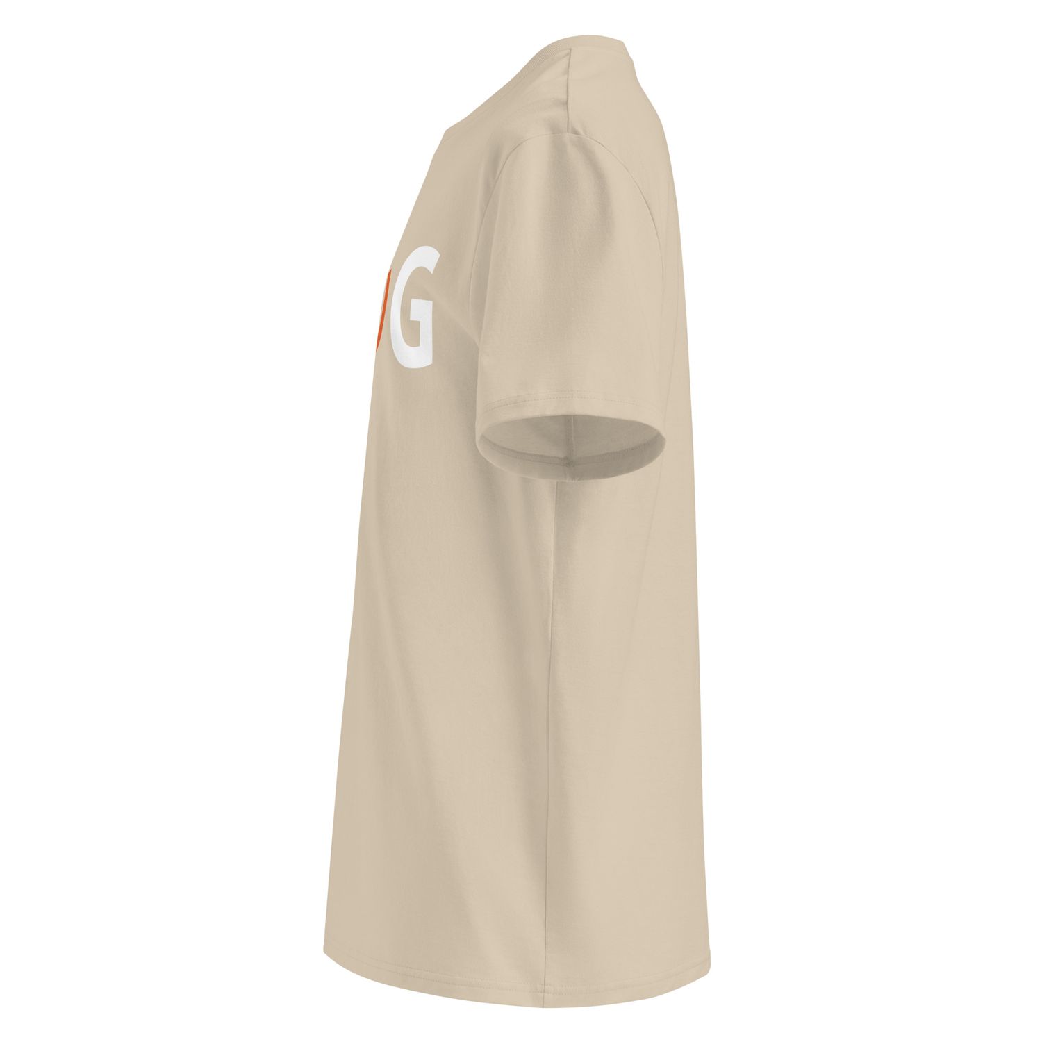 The Wuff® D.O.G. LINE | Unisex Bio-T-Shirt mit Rippkragen