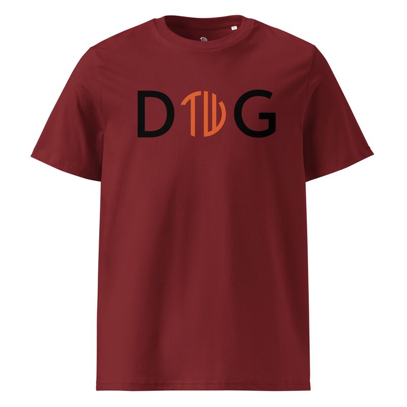 The Wuff® D.O.G. LINE | Unisex Bio-T-Shirt mit Rippkragen