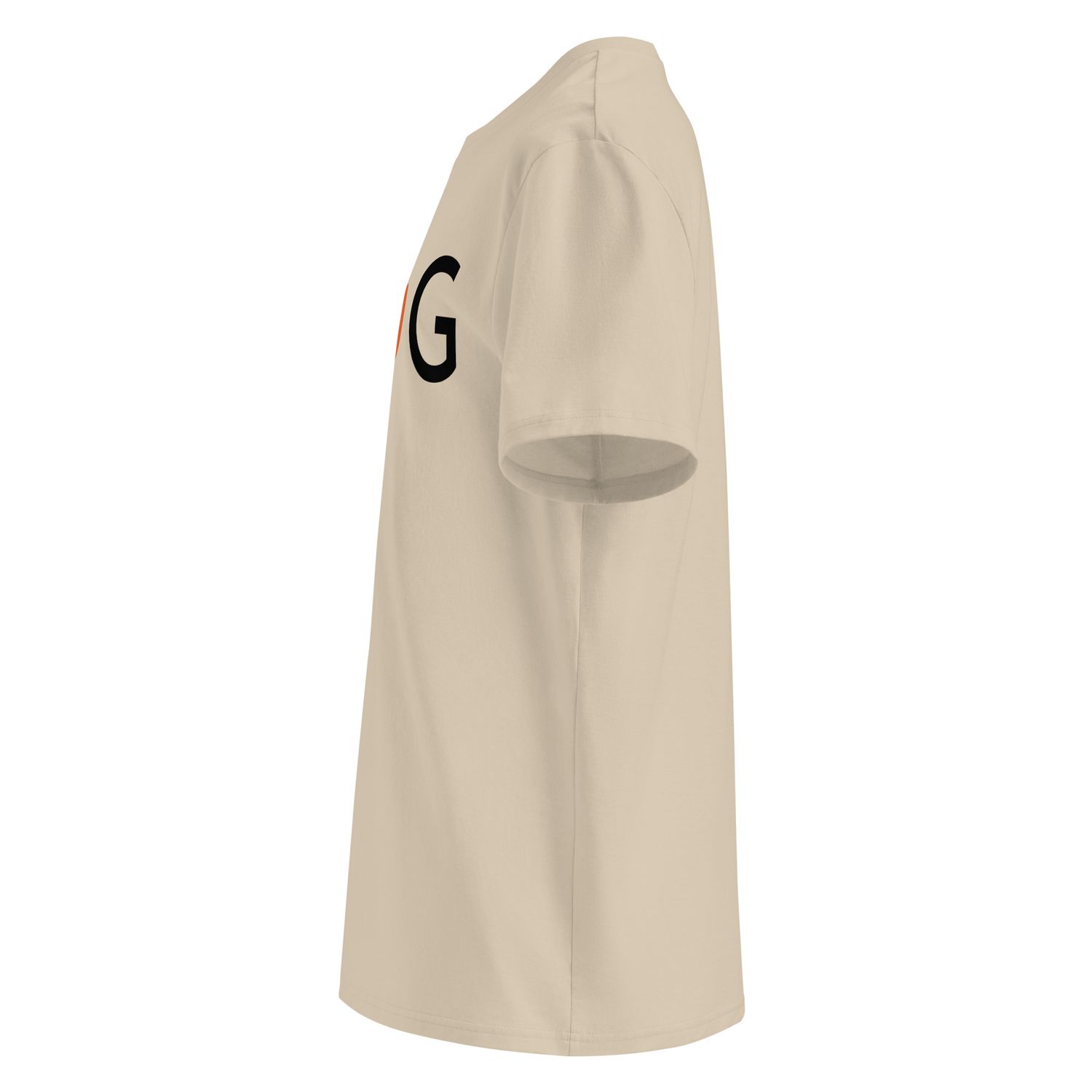 The Wuff® D.O.G. LINE | Unisex Bio-T-Shirt mit Rippkragen