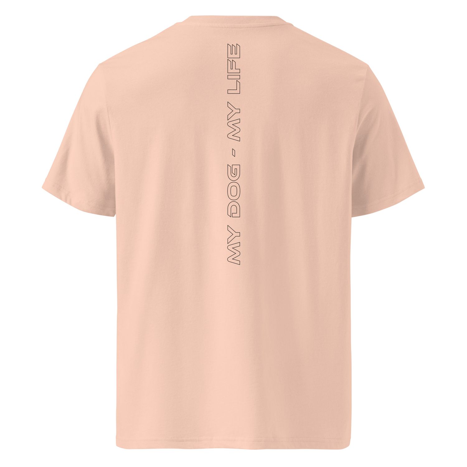 The Wuff® D.O.G. LINE | Unisex Bio-T-Shirt mit Rippkragen
