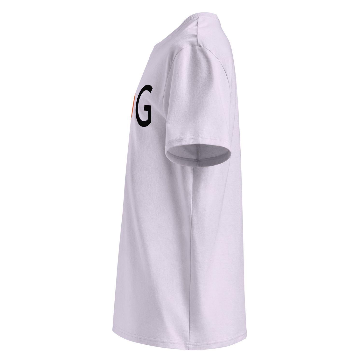 The Wuff® D.O.G. LINE | Unisex Bio-T-Shirt mit Rippkragen