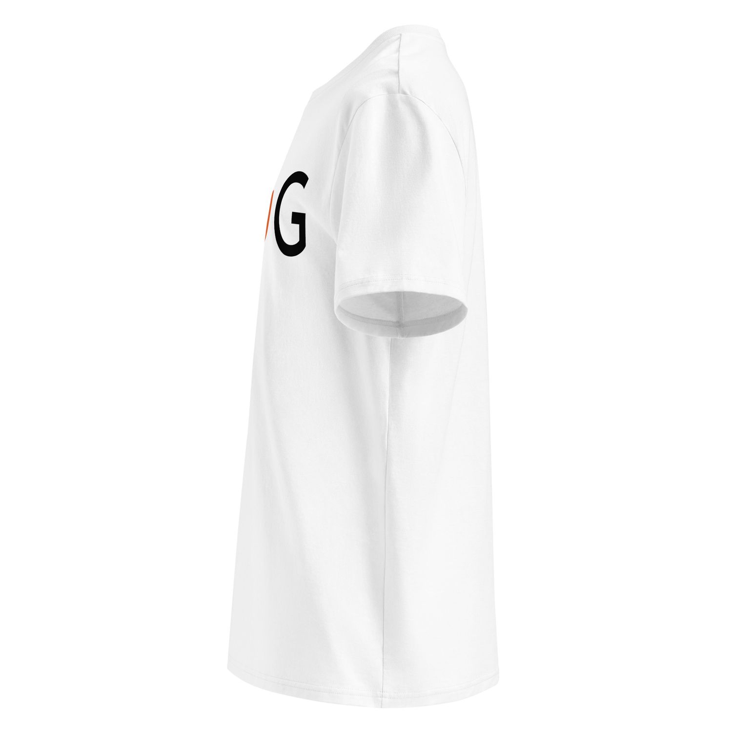 The Wuff® D.O.G. LINE | Unisex Bio-T-Shirt mit Rippkragen