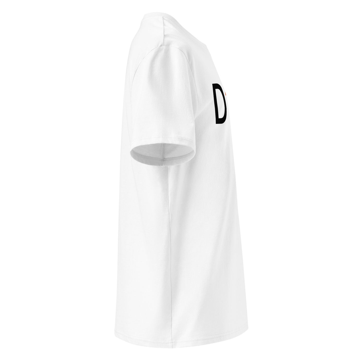 The Wuff® D.O.G. LINE | Unisex Bio-T-Shirt mit Rippkragen