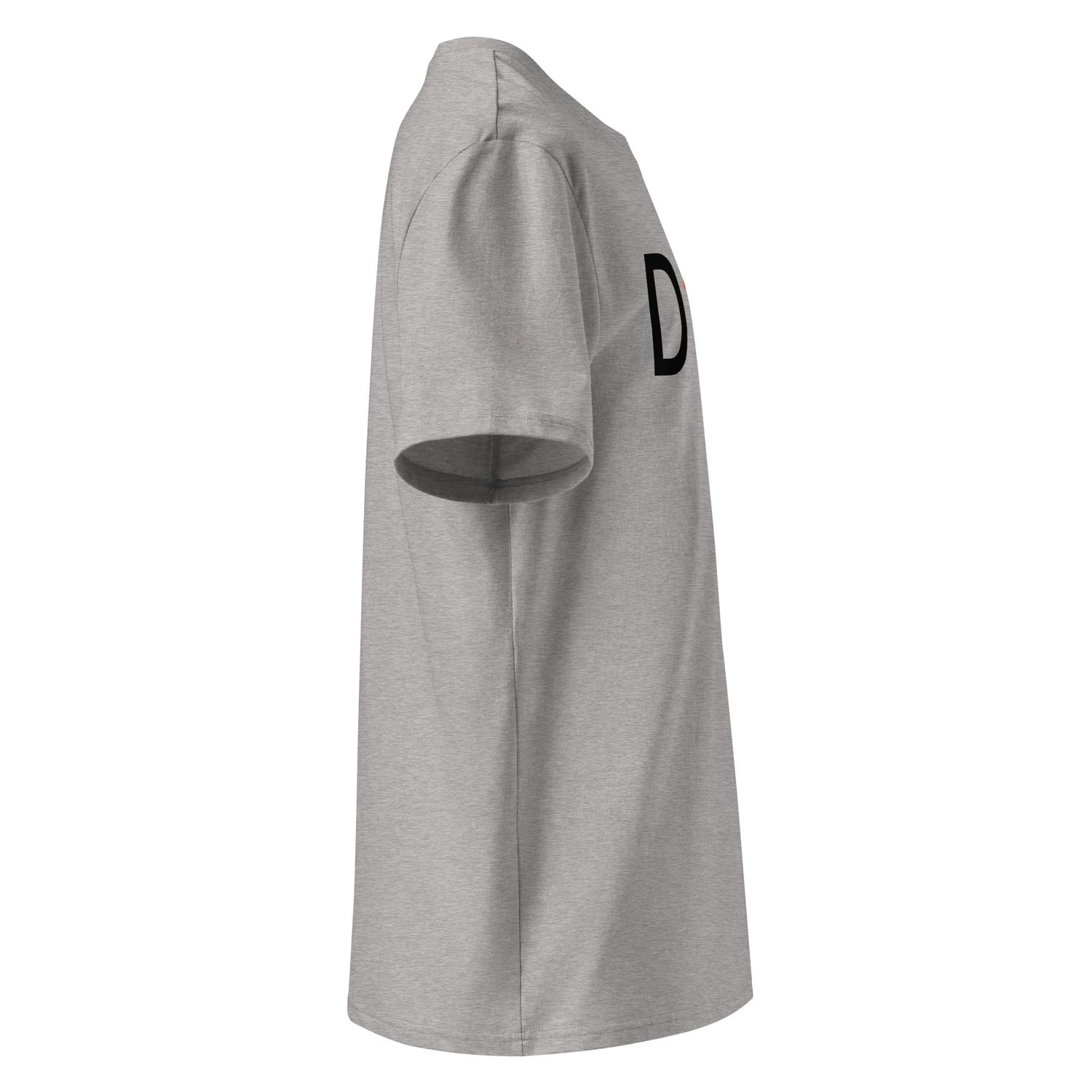 The Wuff® D.O.G. LINE | Unisex Bio-T-Shirt mit Rippkragen