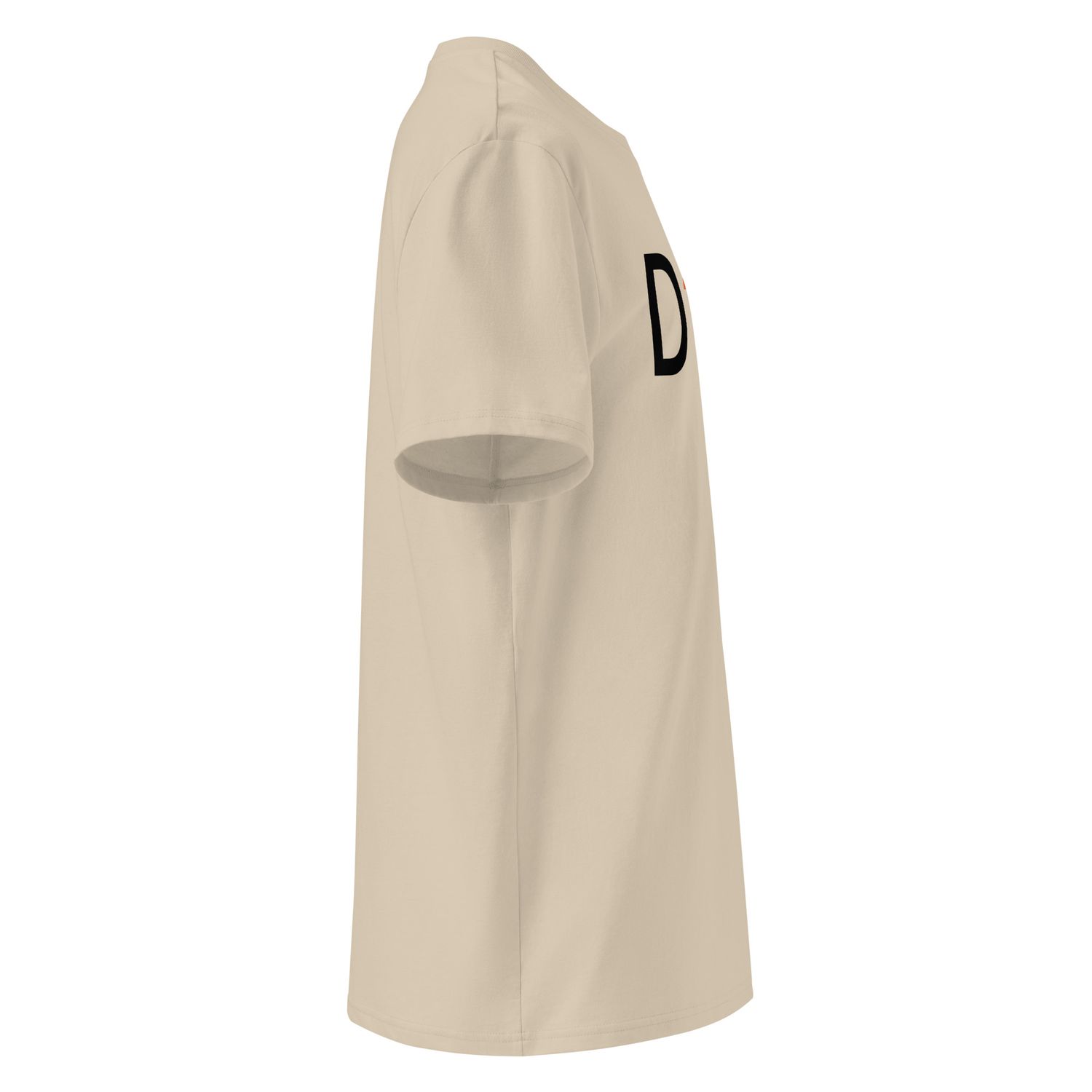 The Wuff® D.O.G. LINE | Unisex Bio-T-Shirt mit Rippkragen
