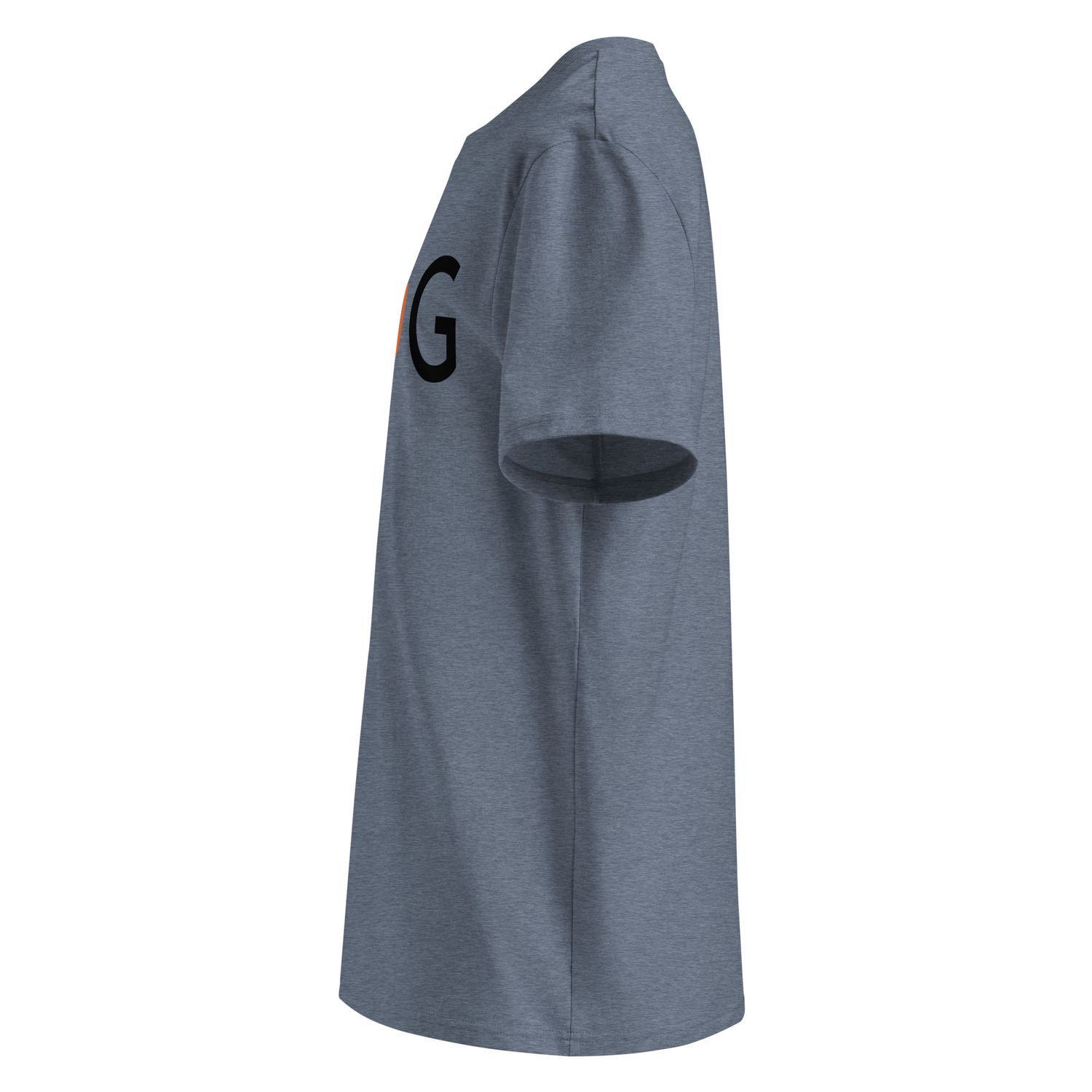 The Wuff® D.O.G. LINE | Unisex Bio-T-Shirt mit Rippkragen