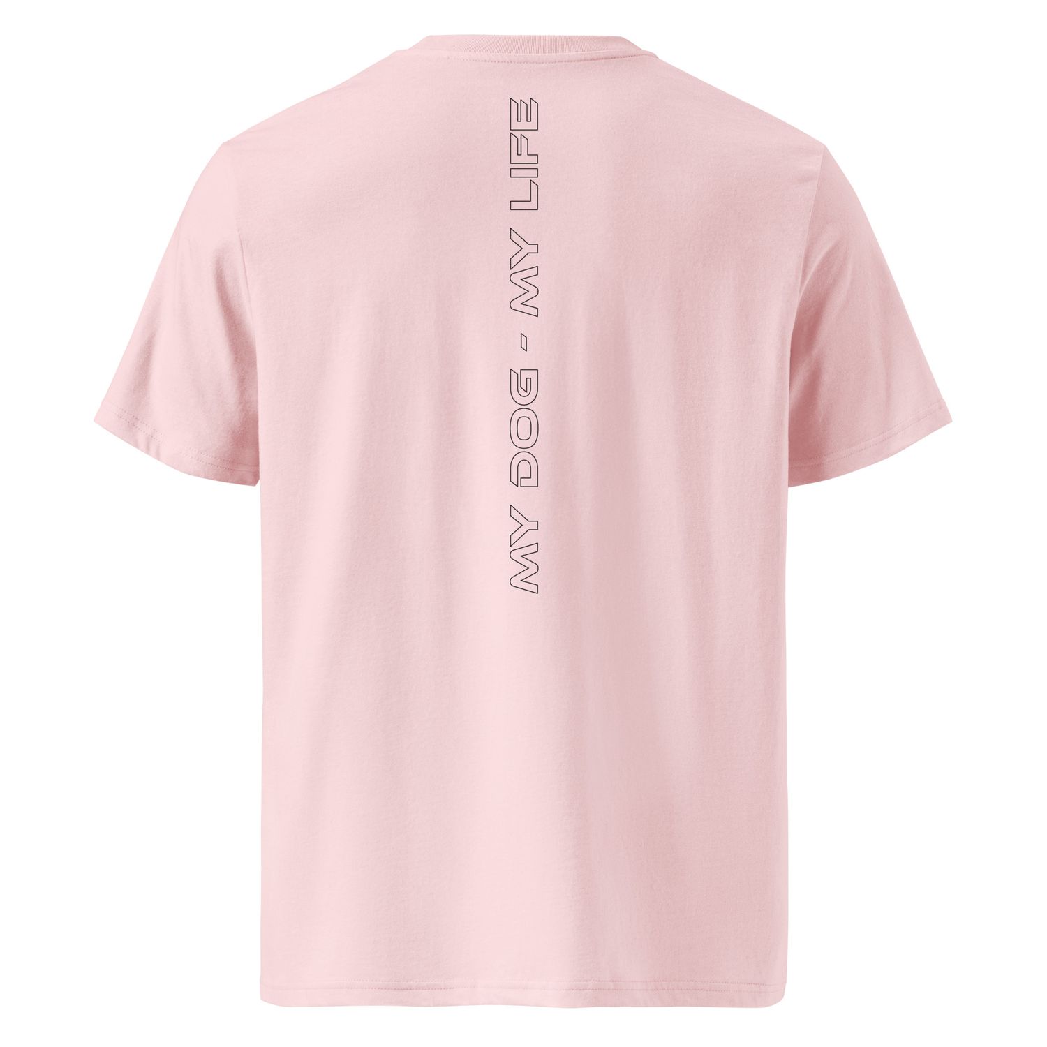 The Wuff® D.O.G. LINE | Unisex Bio-T-Shirt mit Rippkragen