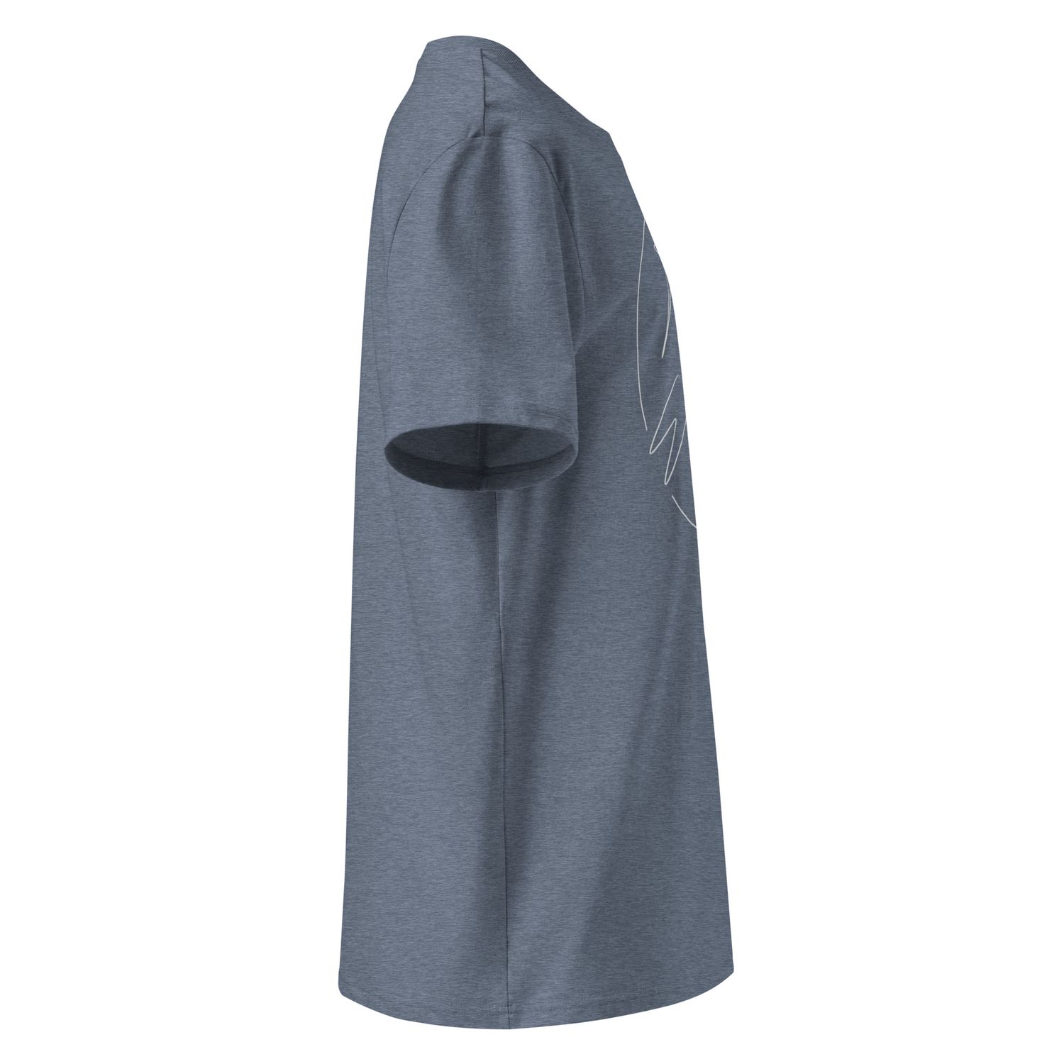 The Wuff® Elegance | Unisex Bio-T-Shirt mit Rippkragen