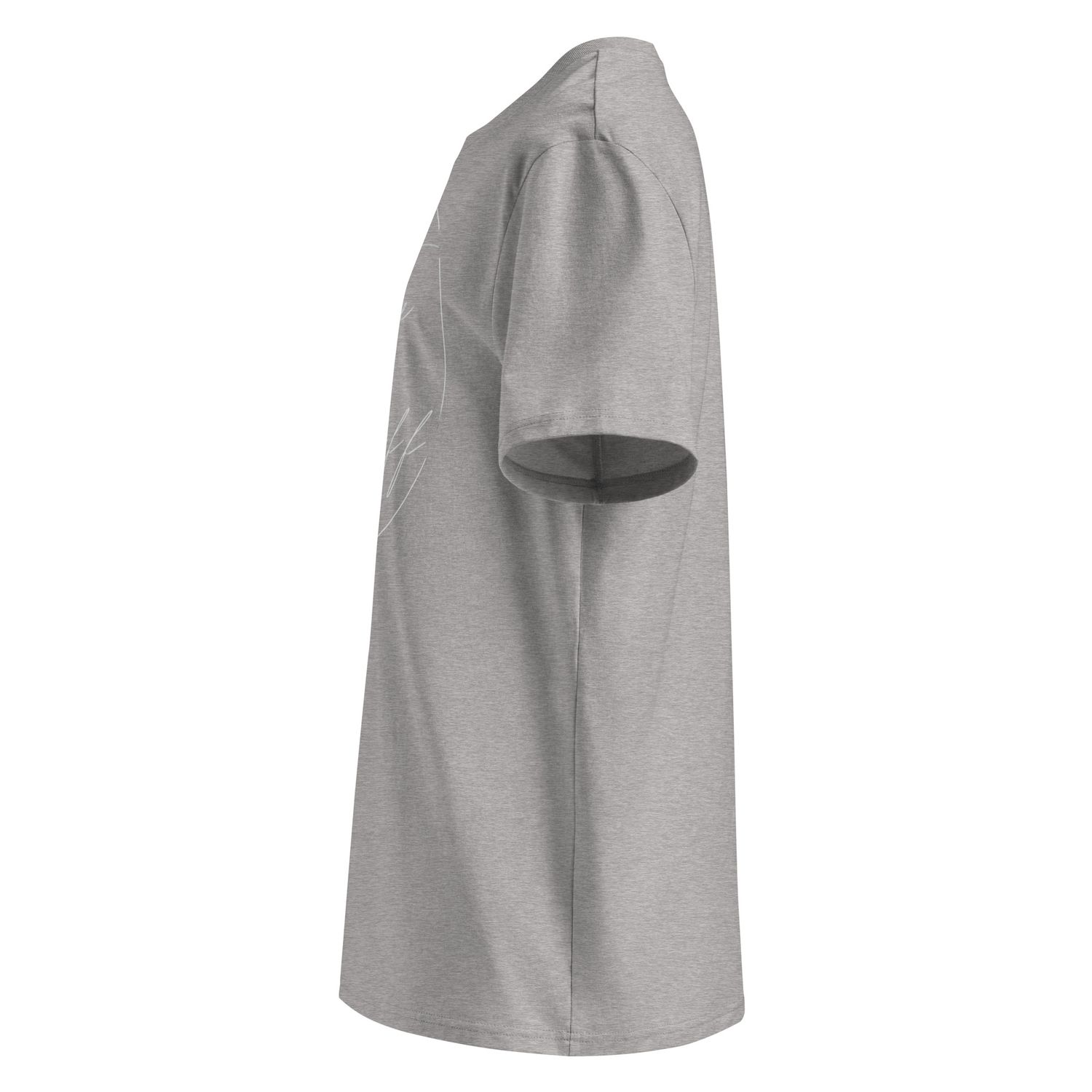The Wuff® Elegance | Unisex Bio-T-Shirt mit Rippkragen