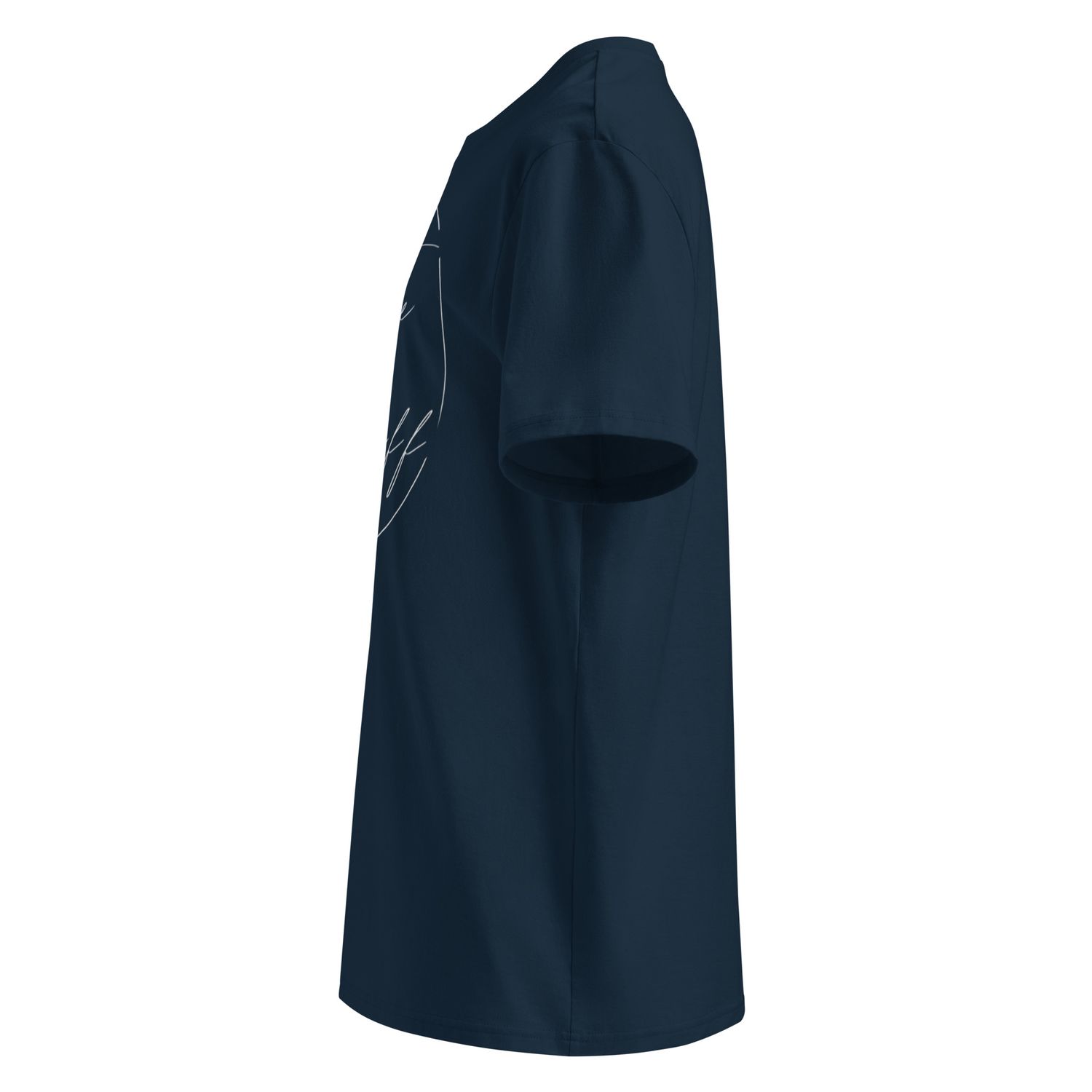 The Wuff® Elegance | Unisex Bio-T-Shirt mit Rippkragen