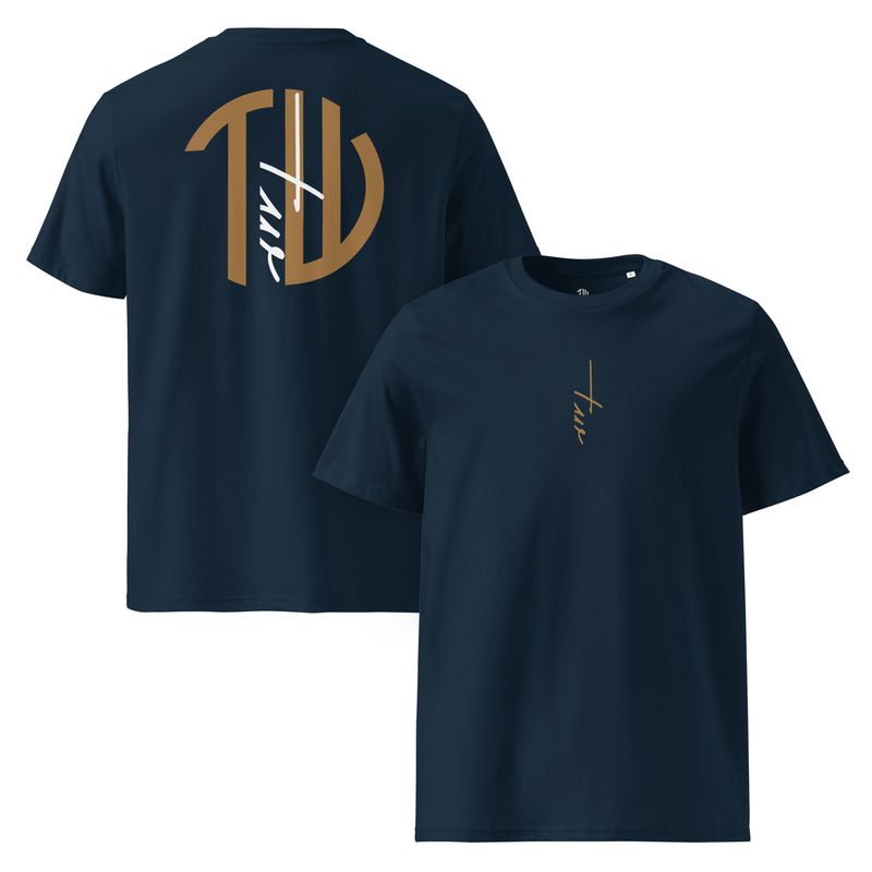 The Wuff® Power XOne | Unisex Bio-T-Shirt mit Rippkragen