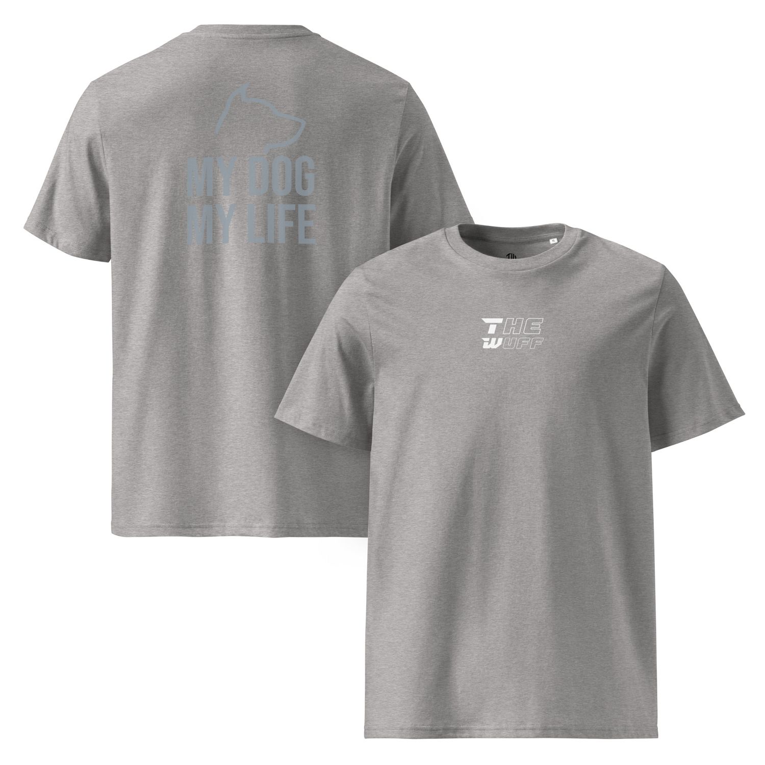 The Wuff® My Dog S1 | Unisex Bio-T-Shirt mit Rippkragen