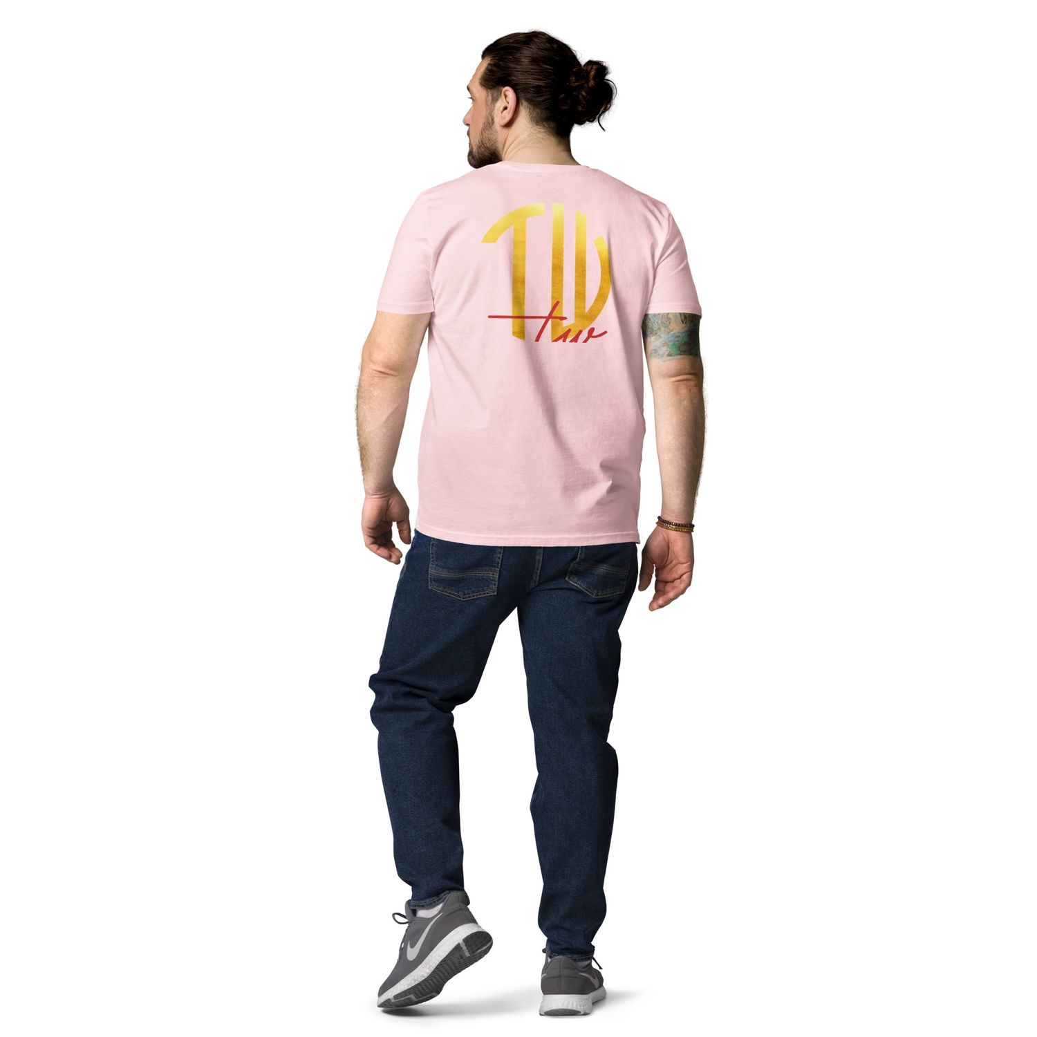 The Wuff® Sun V1 | Unisex Bio-T-Shirt mit Rippkragen