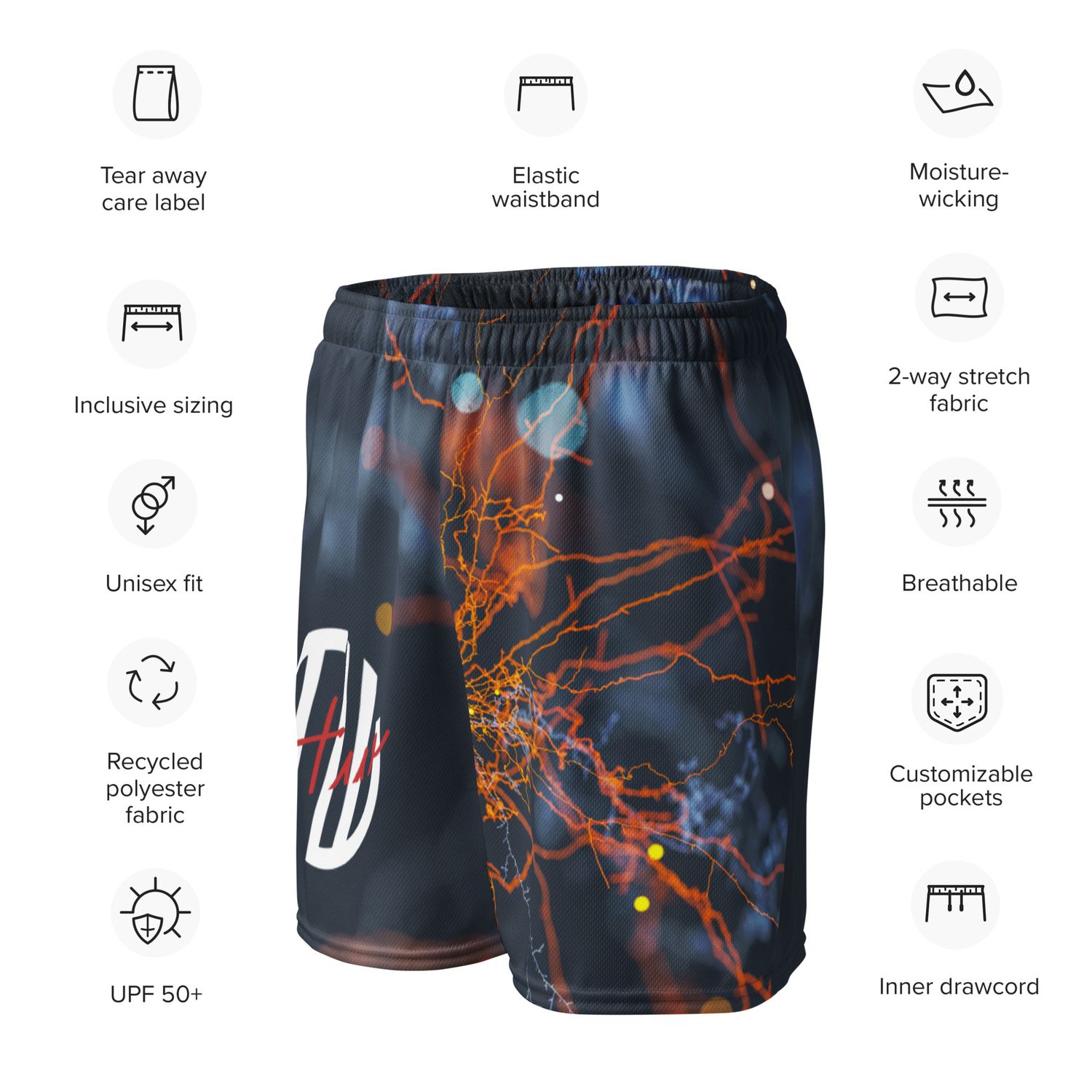 The Wuff® Premium Unisex Mesh-Shorts