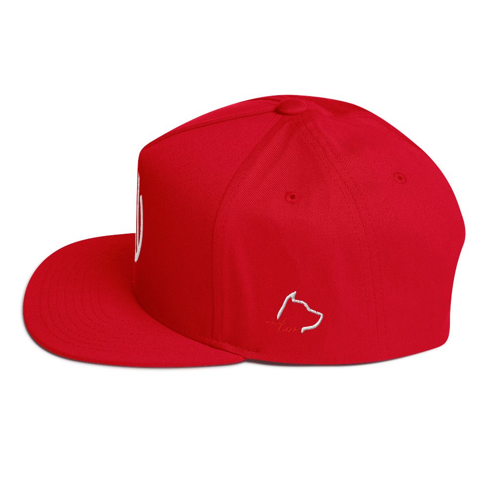 The Wuff® Flat Bill-Cap