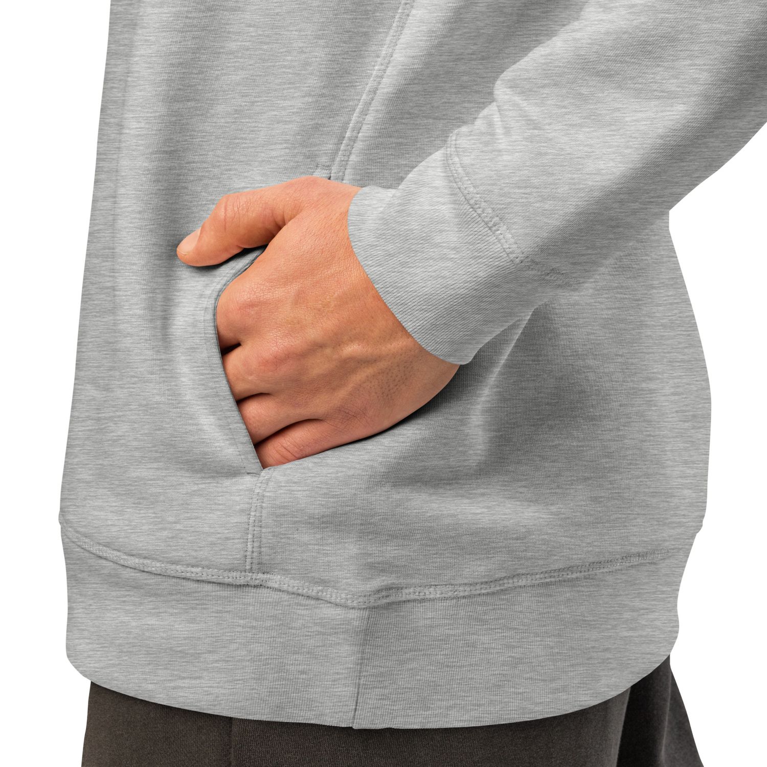 THE WUFF® X-Line S1 | Unisex Bio-Hoodie mit Seitentaschen