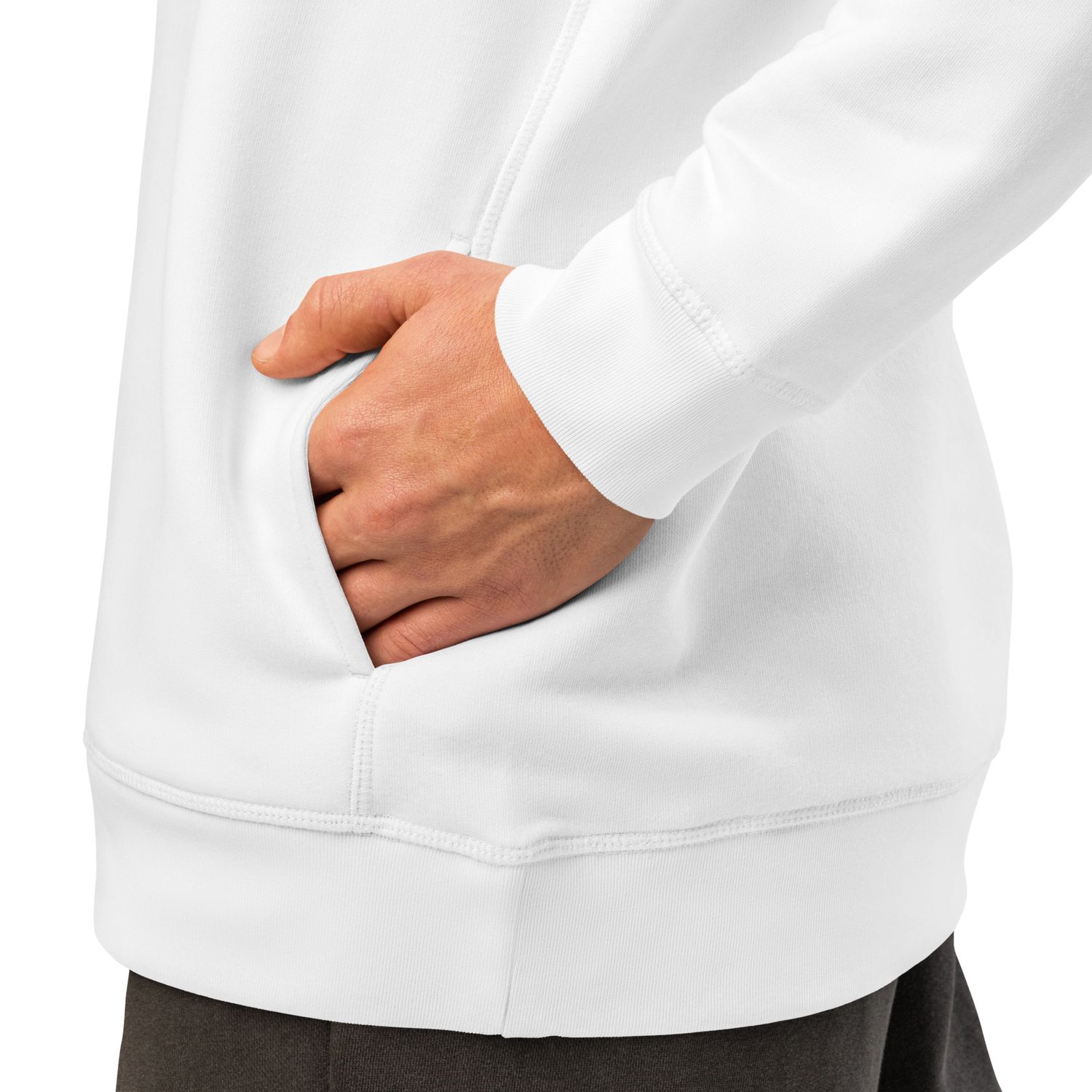 THE WUFF® X-Line S1 | Unisex Bio-Hoodie mit Seitentaschen
