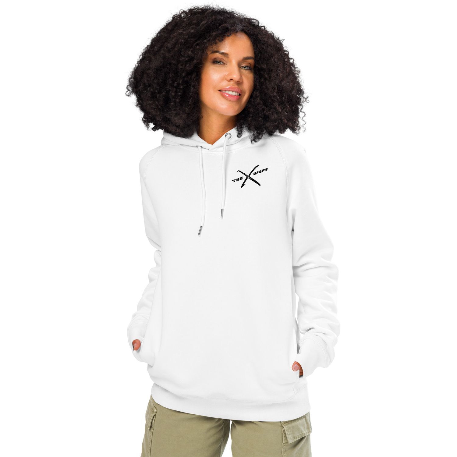 THE WUFF® X-Line S1 | Unisex Bio-Hoodie mit Seitentaschen