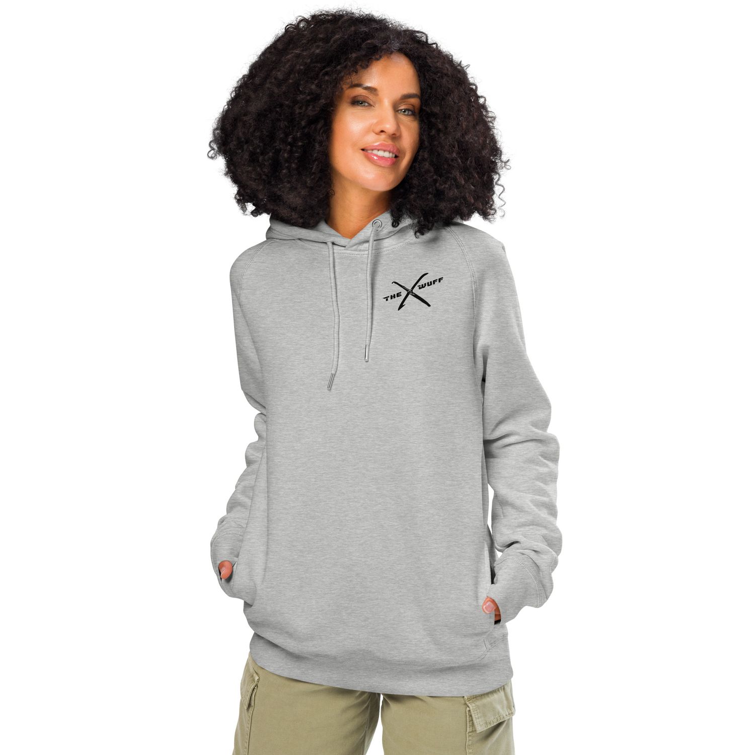 THE WUFF® X-Line S1 | Unisex Bio-Hoodie mit Seitentaschen