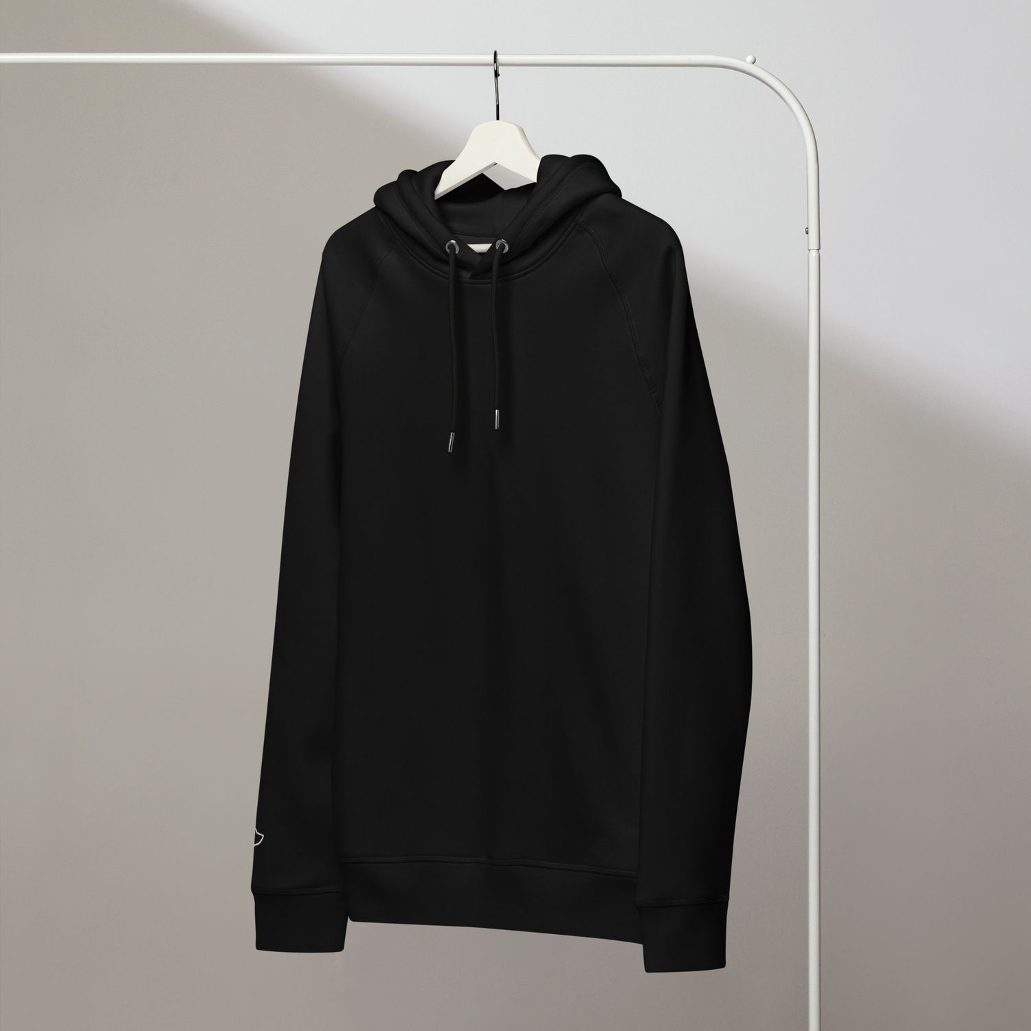 THE WUFF® MINIMAL ESSENCE | Unisex Bio-Hoodie mit Seitentaschen
