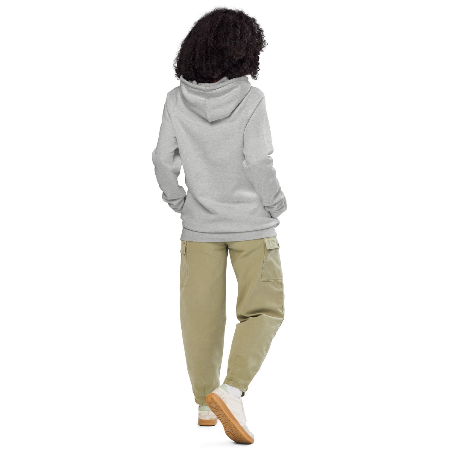 THE WUFF® MINIMAL ESSENCE | Unisex Bio-Hoodie mit Seitentaschen