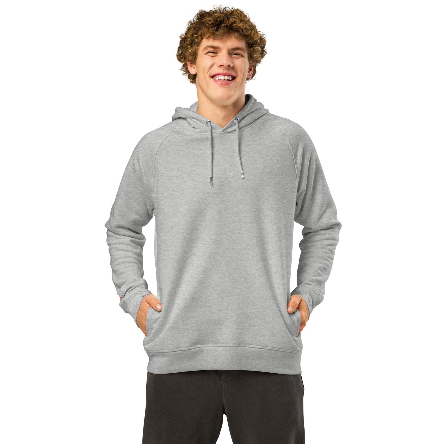 THE WUFF® MINIMAL ESSENCE | Unisex Bio-Hoodie mit Seitentaschen