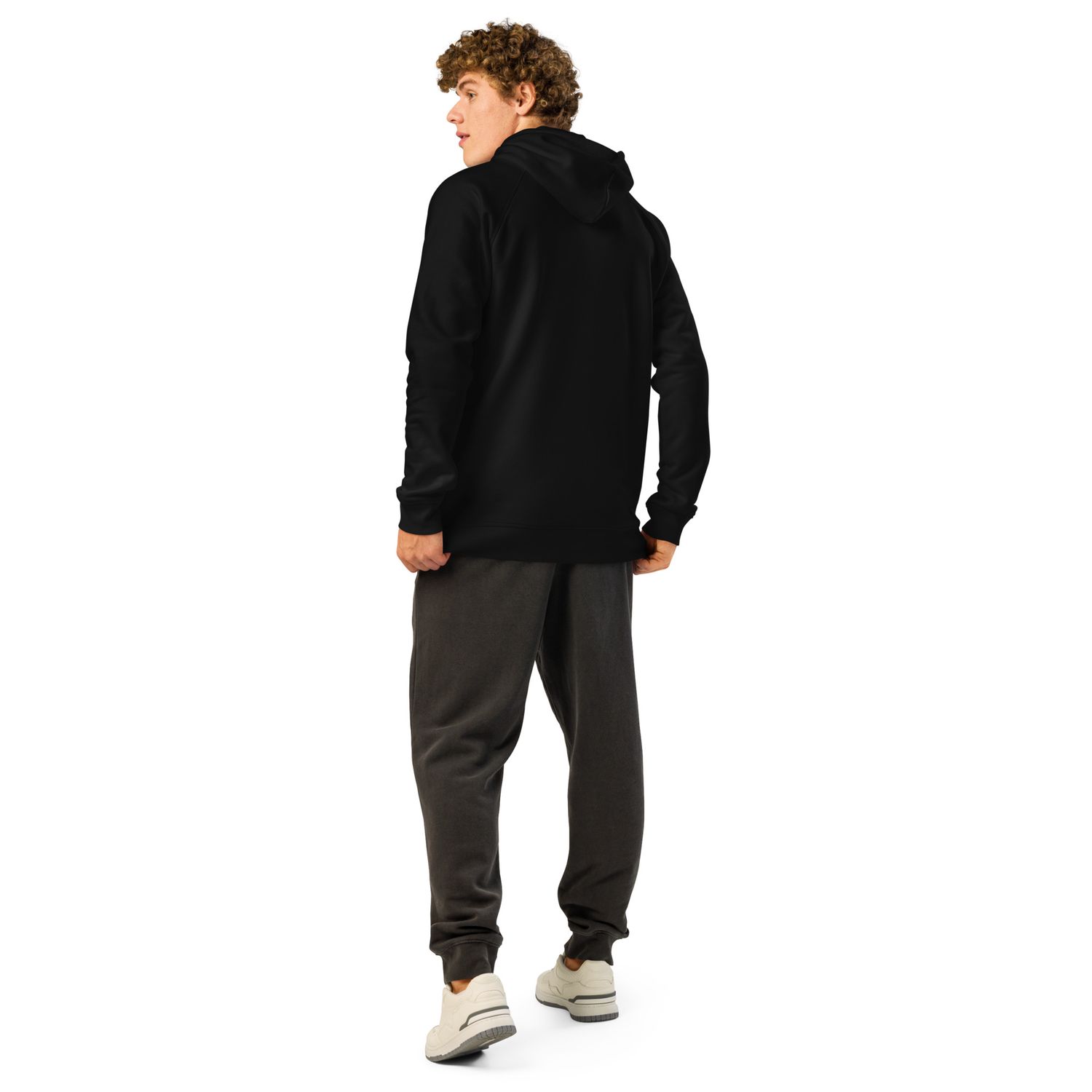 THE WUFF® MINIMAL ESSENCE | Unisex Bio-Hoodie mit Seitentaschen