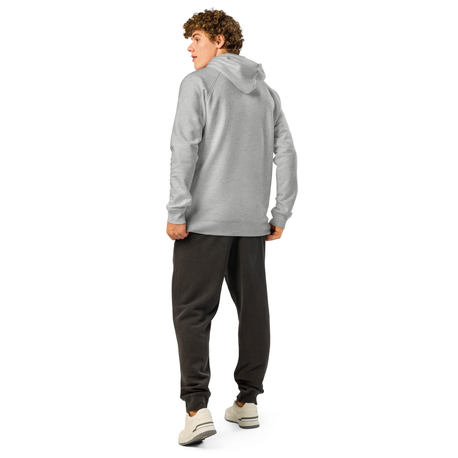THE WUFF® MINIMAL ESSENCE | Unisex Bio-Hoodie mit Seitentaschen