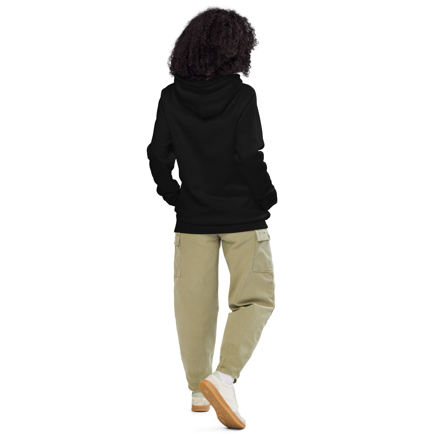 THE WUFF® MINIMAL ESSENCE | Unisex Bio-Hoodie mit Seitentaschen