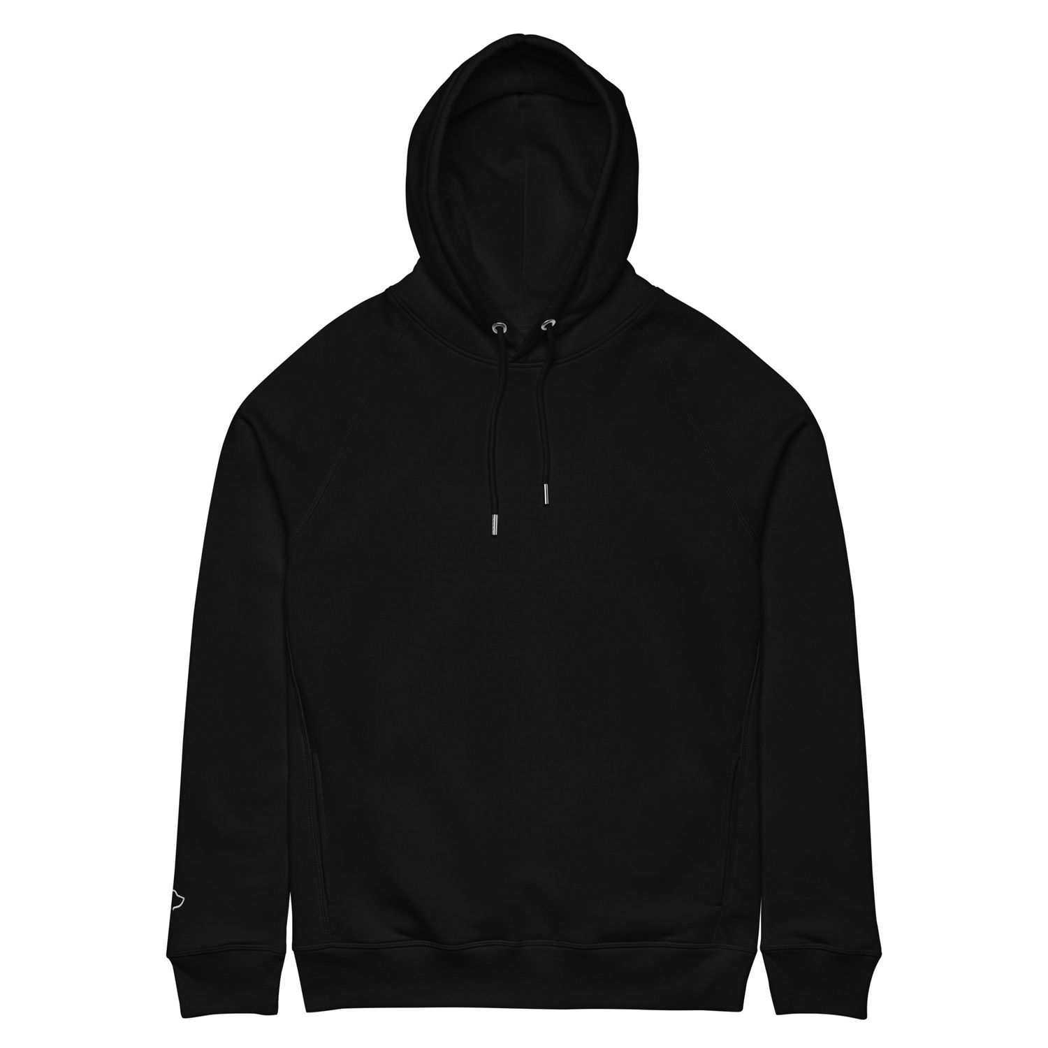 THE WUFF® MINIMAL ESSENCE | Unisex Bio-Hoodie mit Seitentaschen