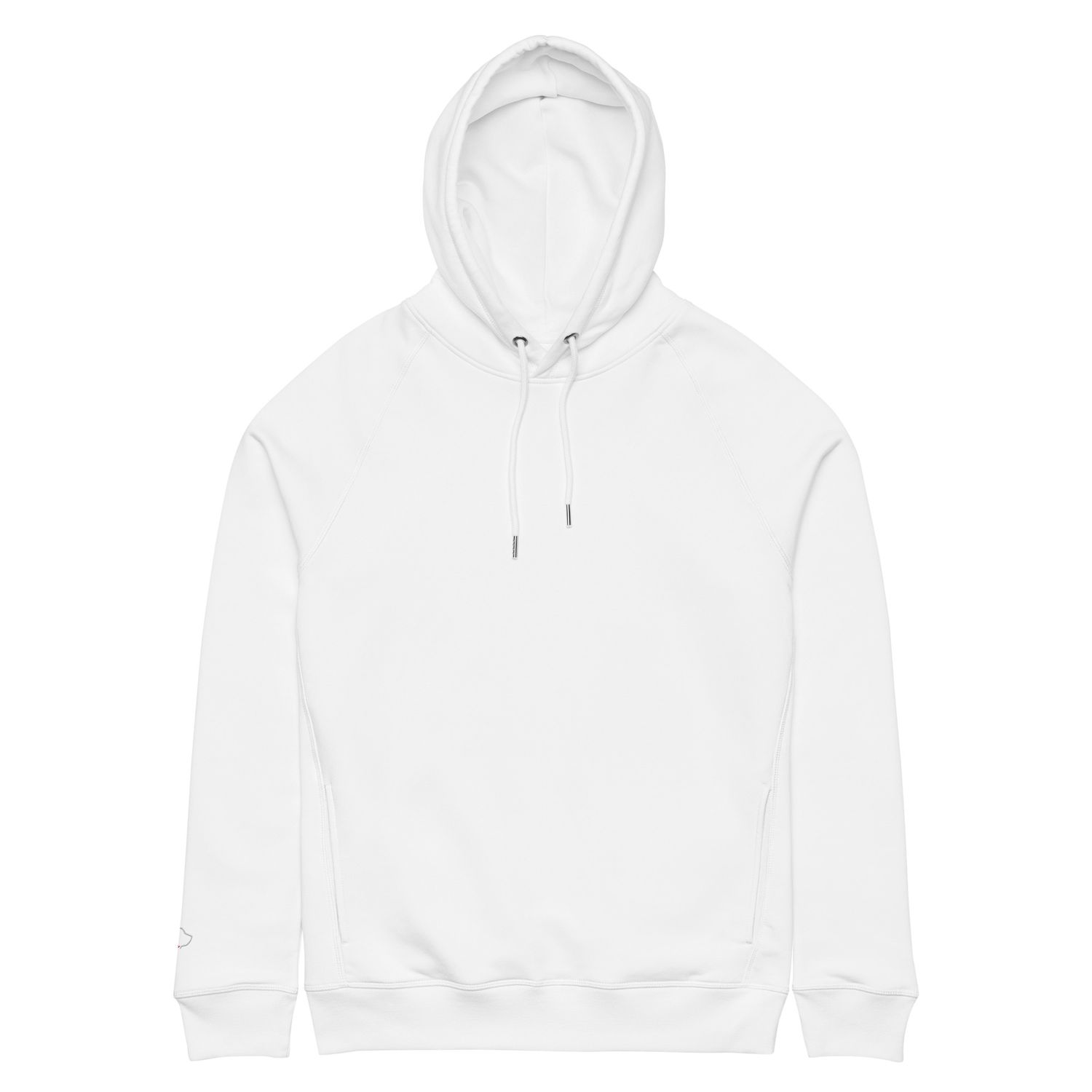 THE WUFF® MINIMAL ESSENCE | Unisex Bio-Hoodie mit Seitentaschen