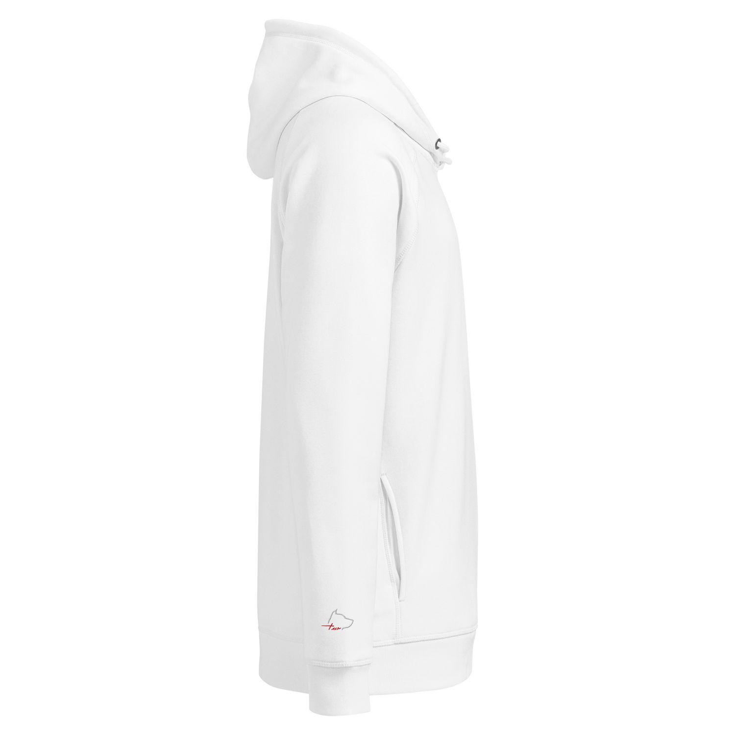 THE WUFF® MINIMAL ESSENCE | Unisex Bio-Hoodie mit Seitentaschen