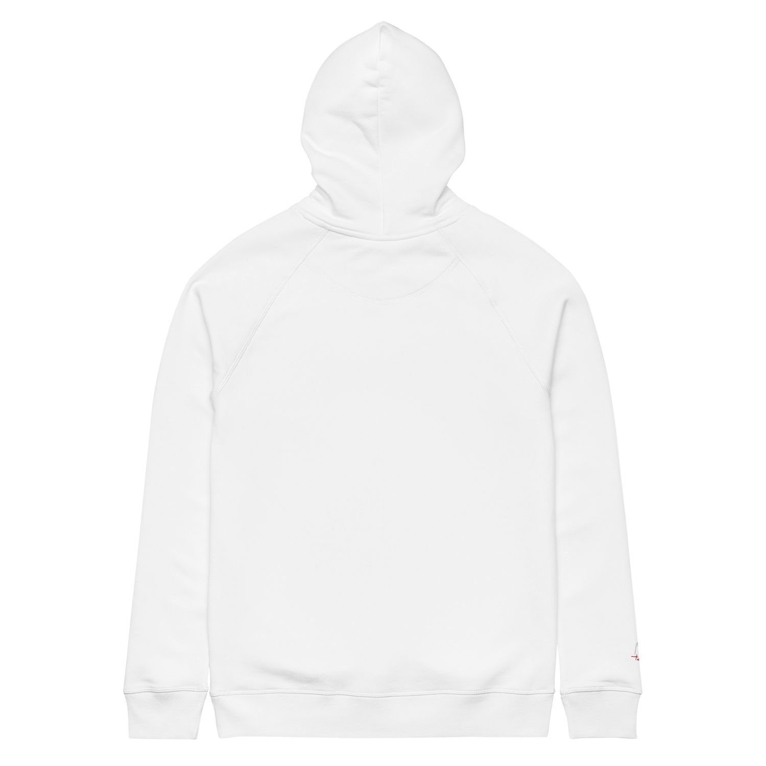 THE WUFF® MINIMAL ESSENCE | Unisex Bio-Hoodie mit Seitentaschen