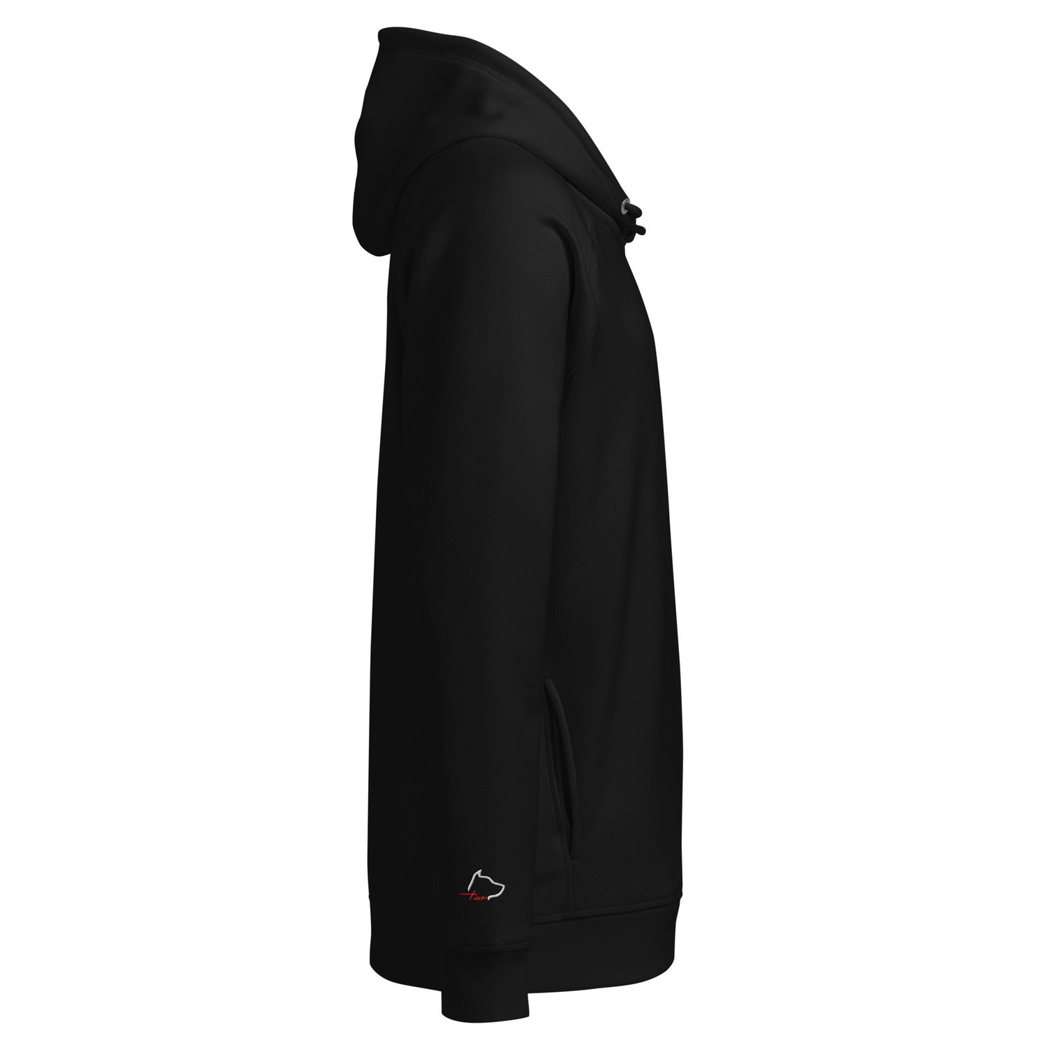 THE WUFF® MINIMAL ESSENCE | Unisex Bio-Hoodie mit Seitentaschen
