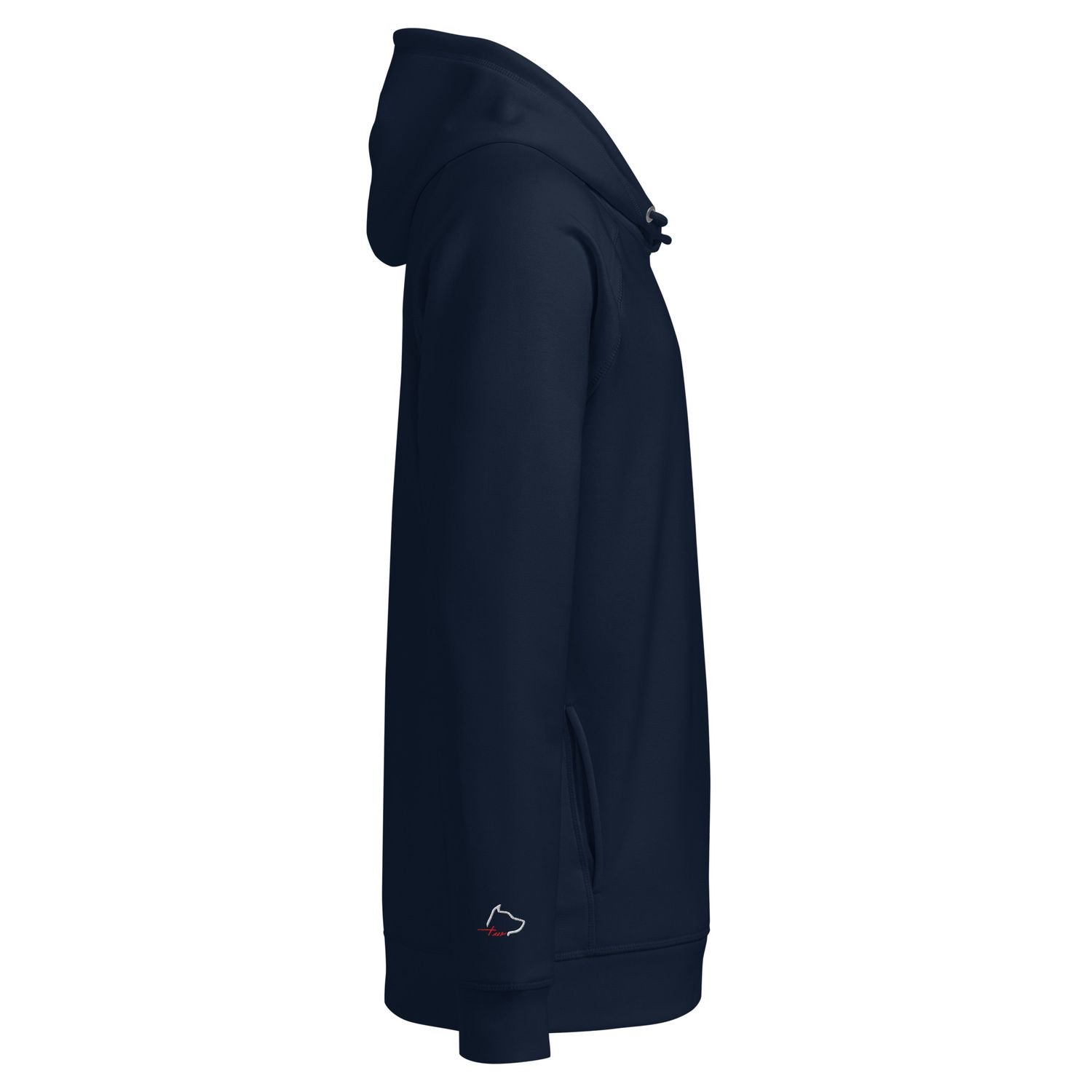 THE WUFF® MINIMAL ESSENCE | Unisex Bio-Hoodie mit Seitentaschen