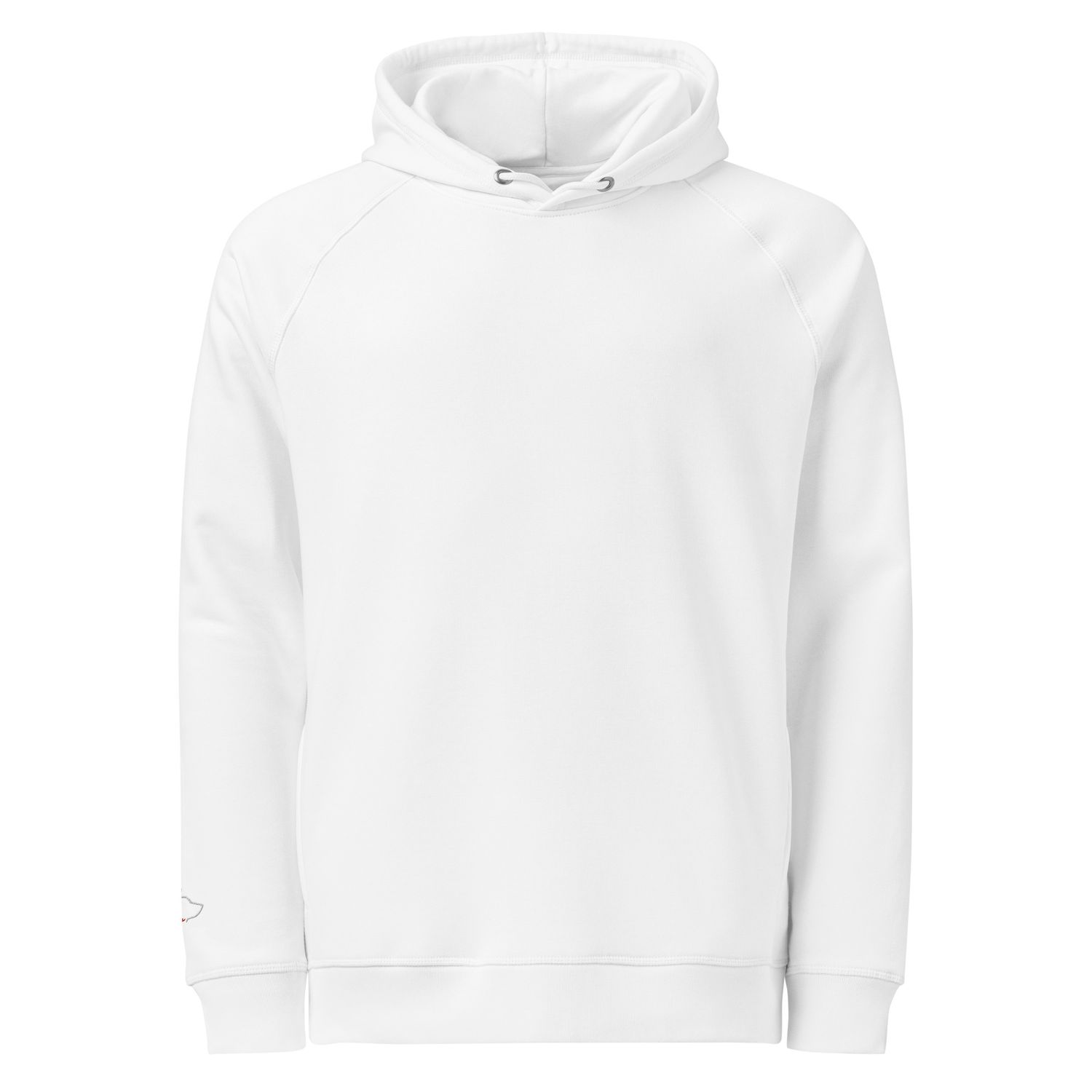 THE WUFF® MINIMAL ESSENCE | Unisex Bio-Hoodie mit Seitentaschen