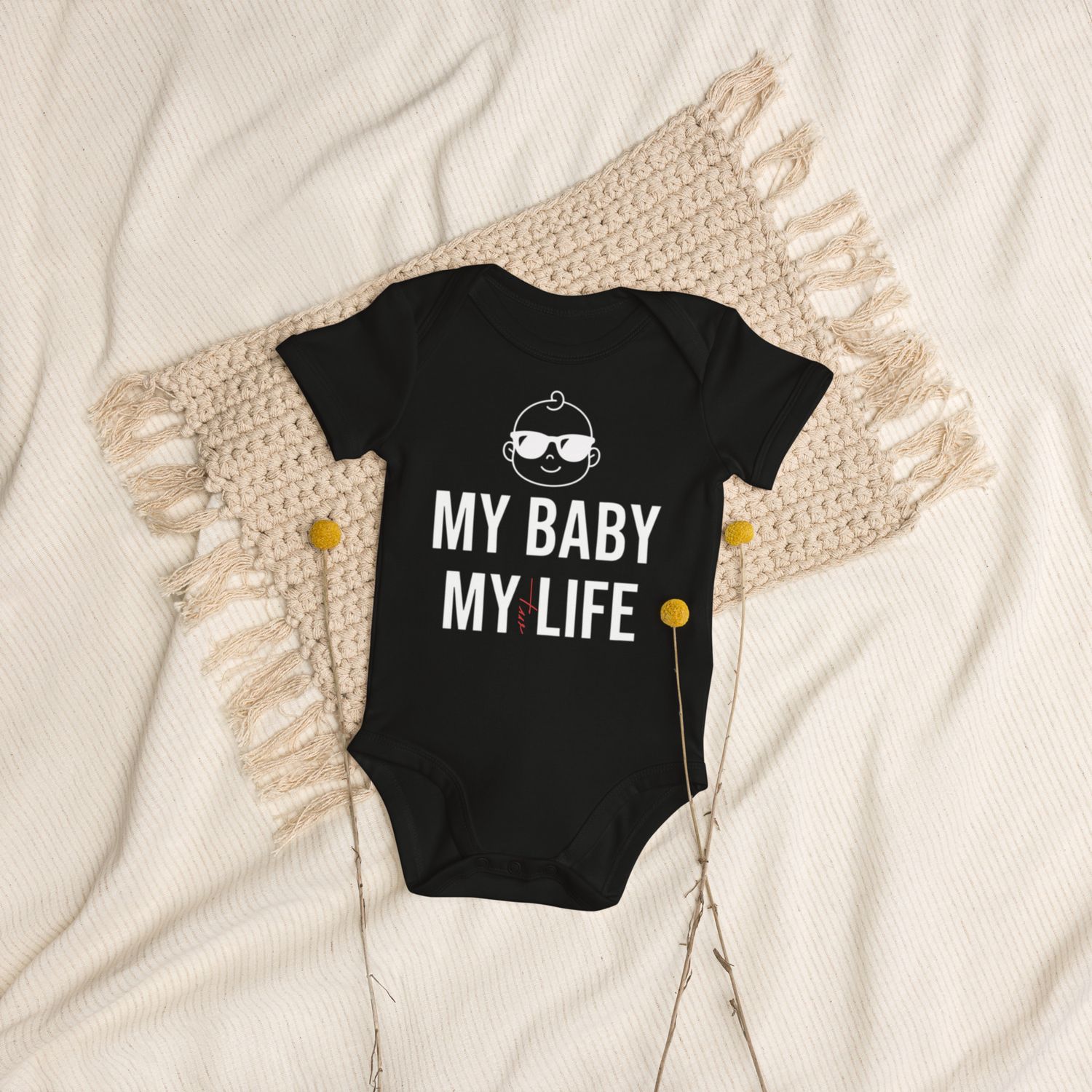 Babystrampler aus Bio-Baumwolle