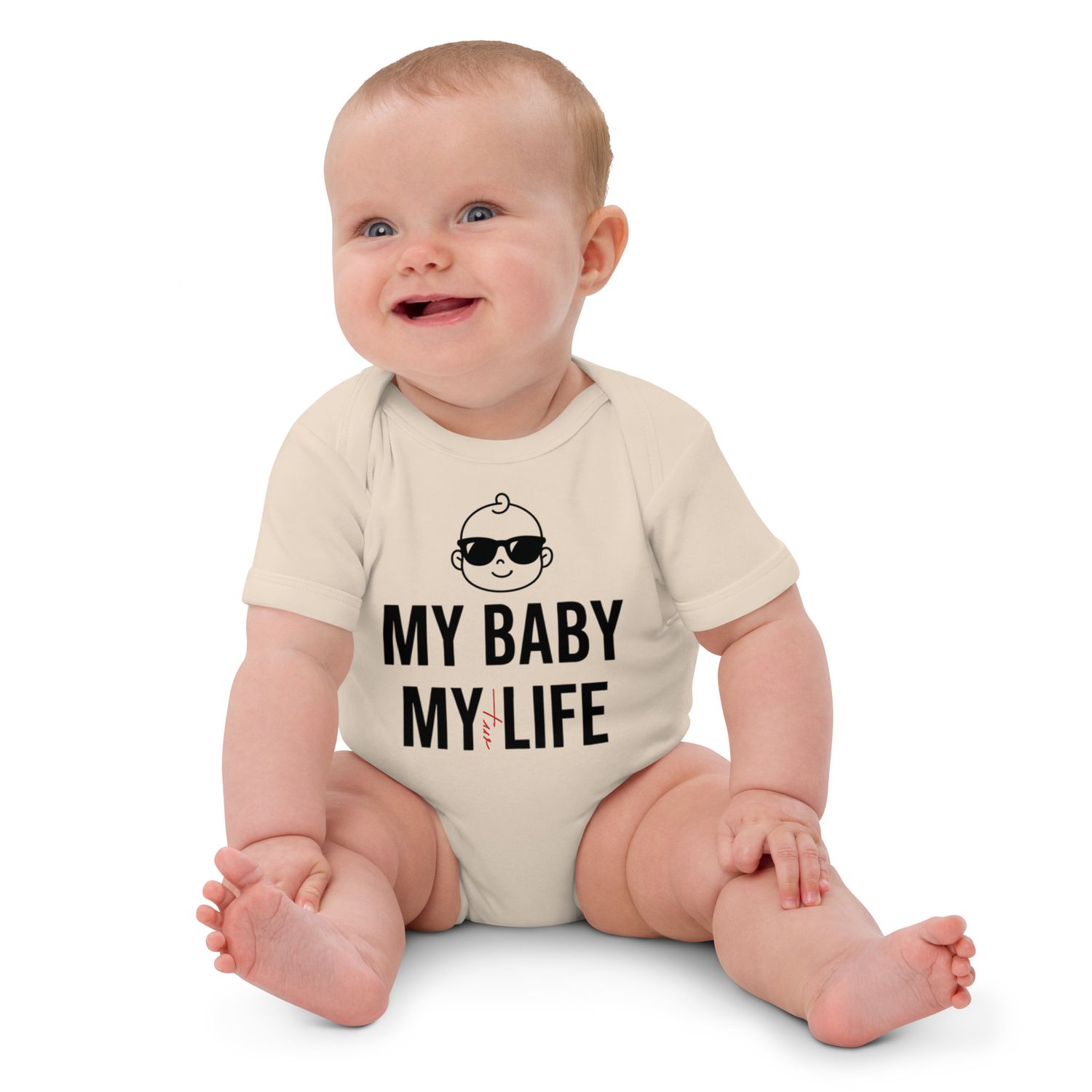 Babystrampler aus Bio-Baumwolle