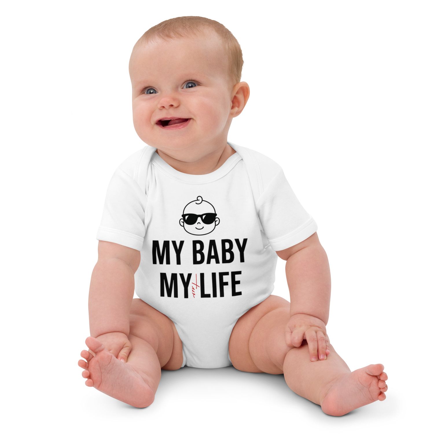 Babystrampler aus Bio-Baumwolle