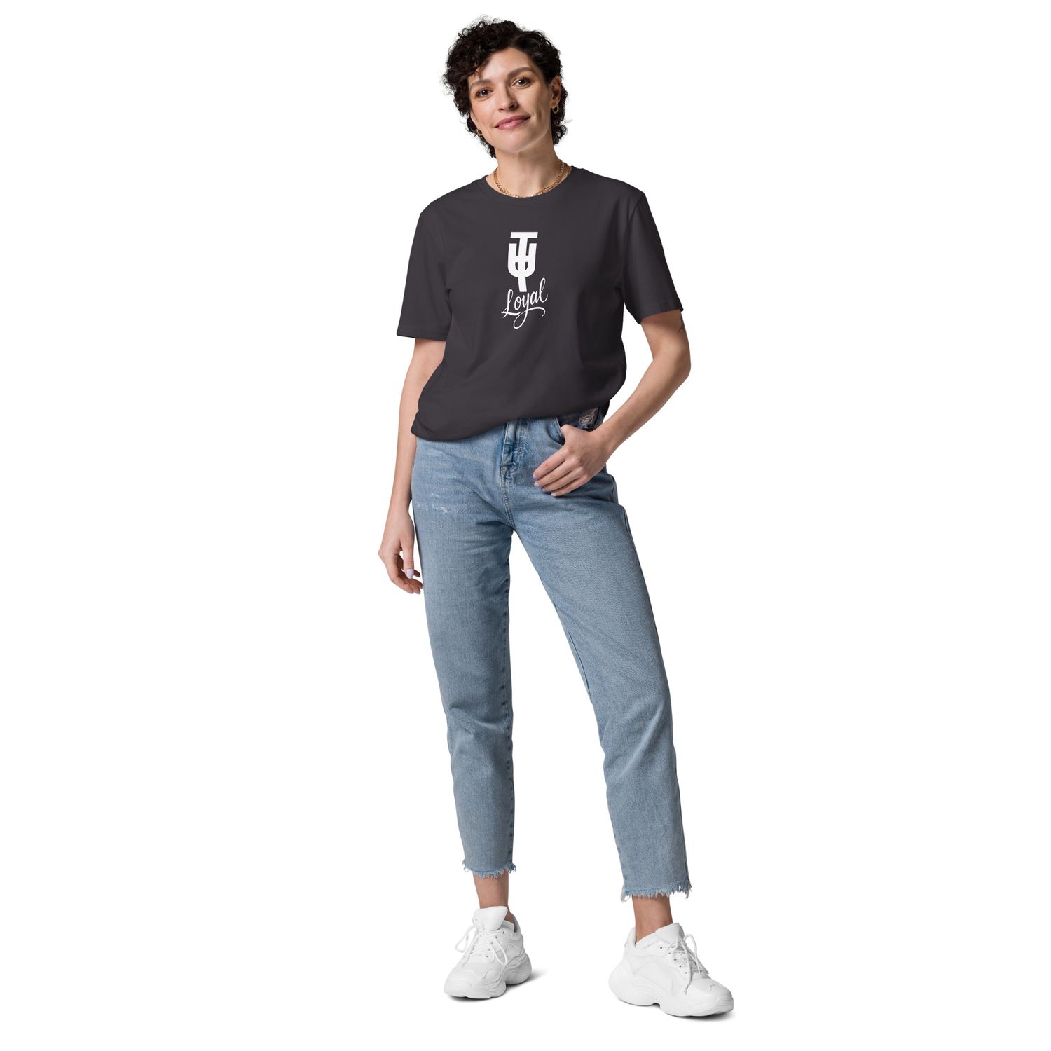 T.U.T. / TW UNITE NO.One | Unisex Bio-T-Shirt mit Rippkragen