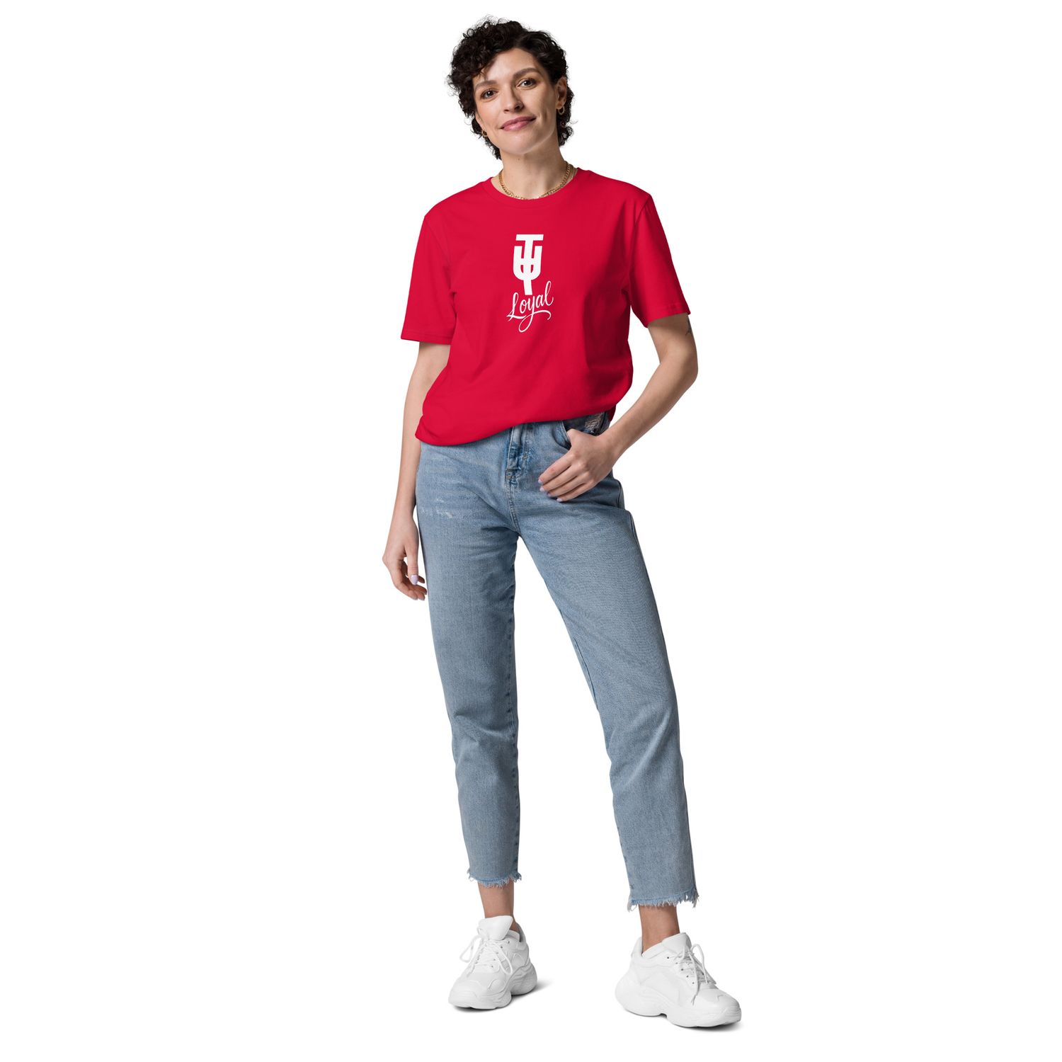 T.U.T. / TW UNITE NO.One | Unisex Bio-T-Shirt mit Rippkragen