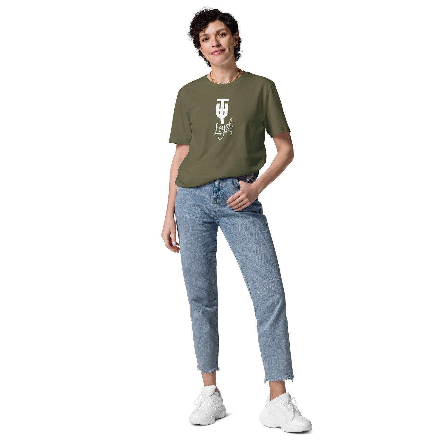 T.U.T. / TW UNITE NO.One | Unisex Bio-T-Shirt mit Rippkragen
